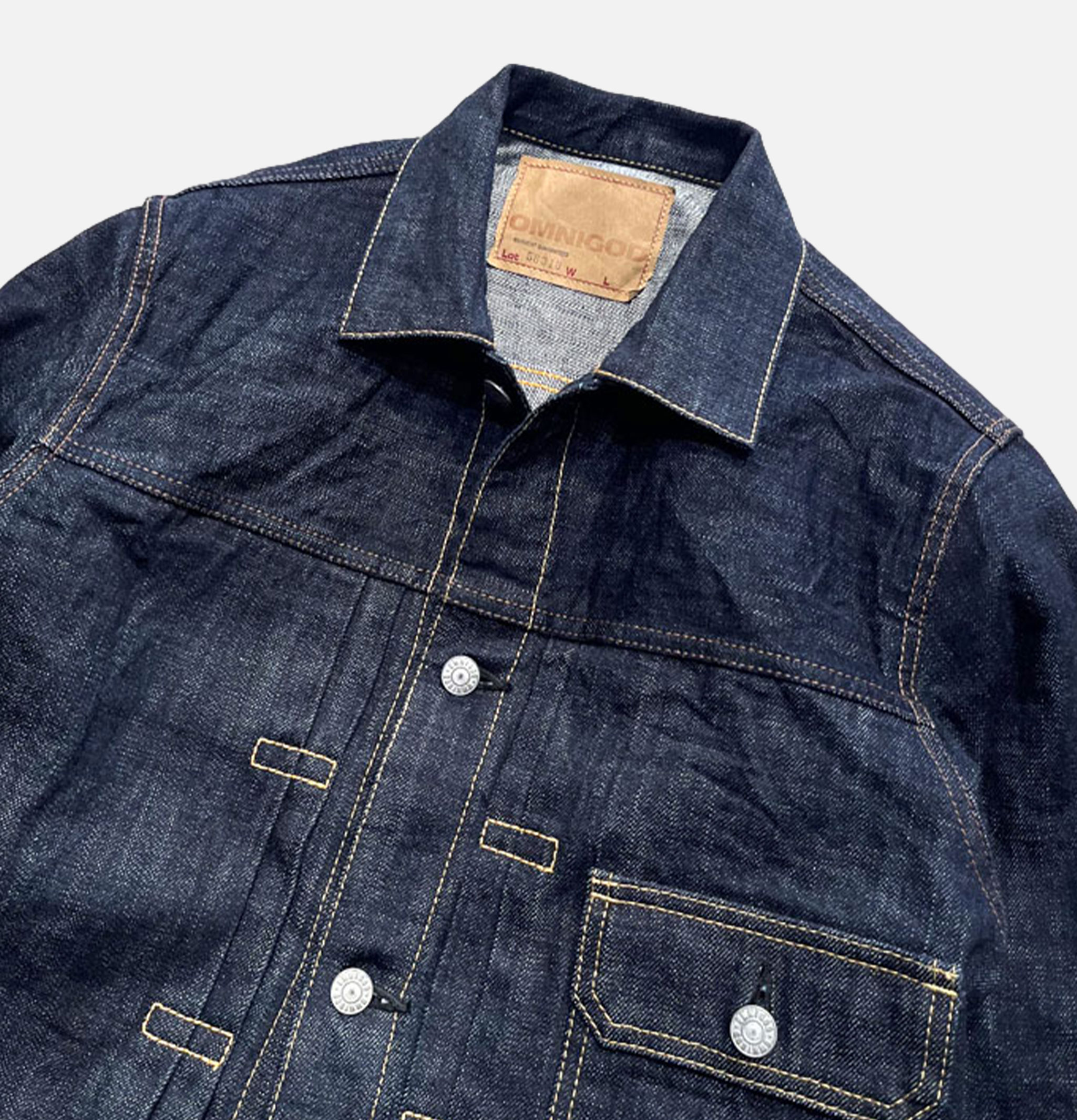 OMNIGOD 1st Type Jacket Blue Denim Jacket