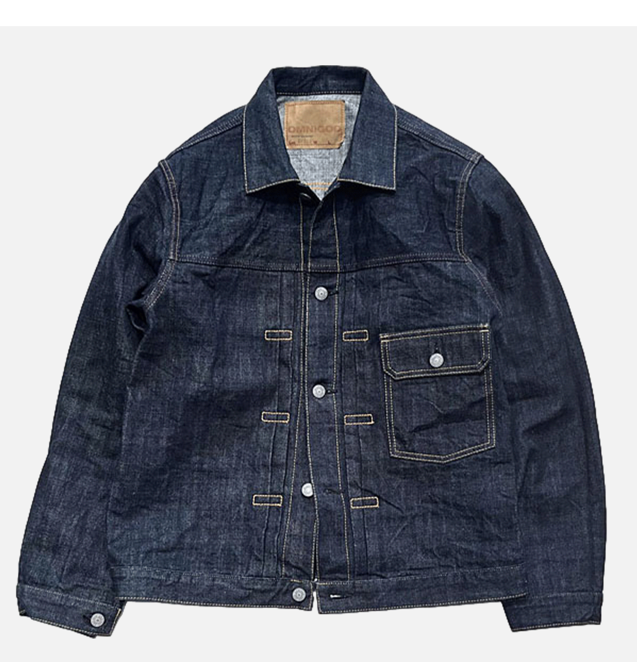 Veste en jean OMNIGOD 1st Type Jacket Blue