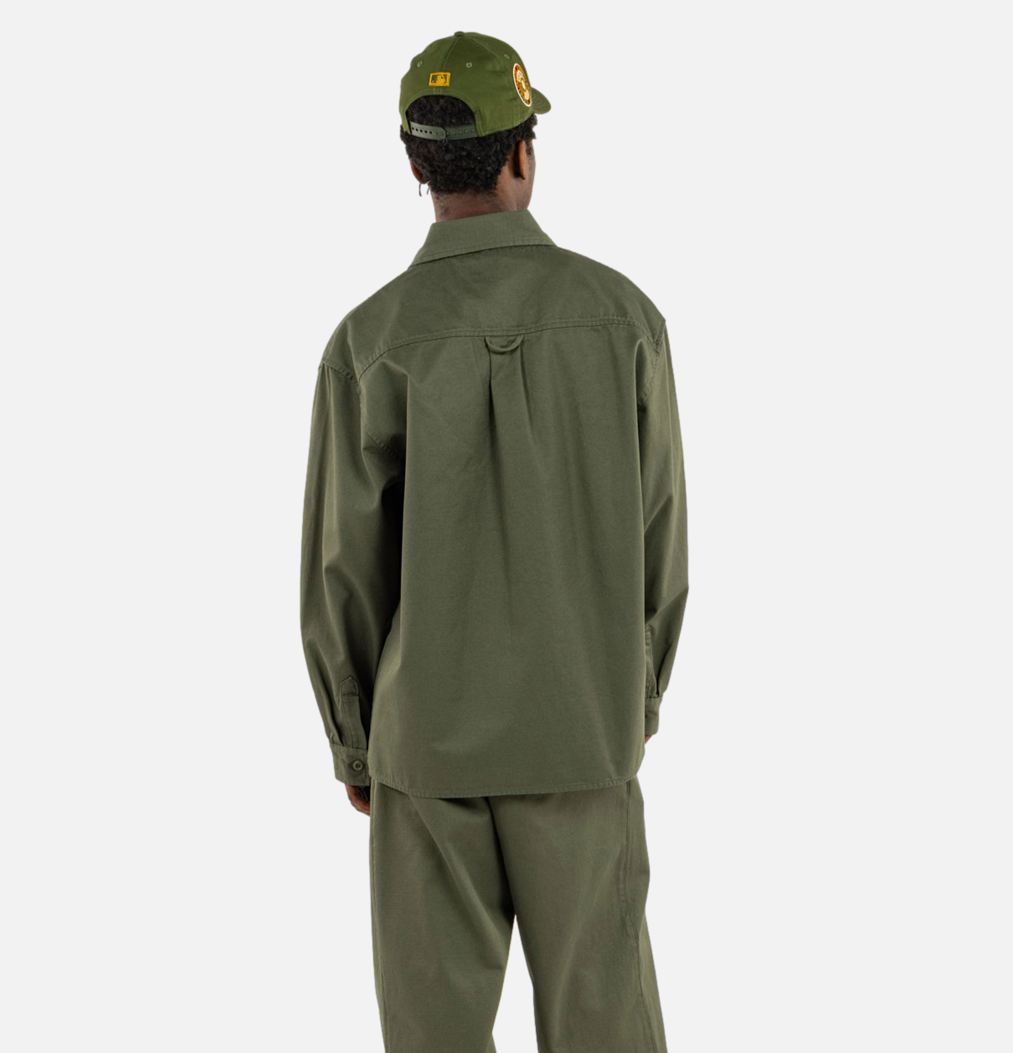 Carhartt WIP Surchemise Kelly Leaf Rinsed