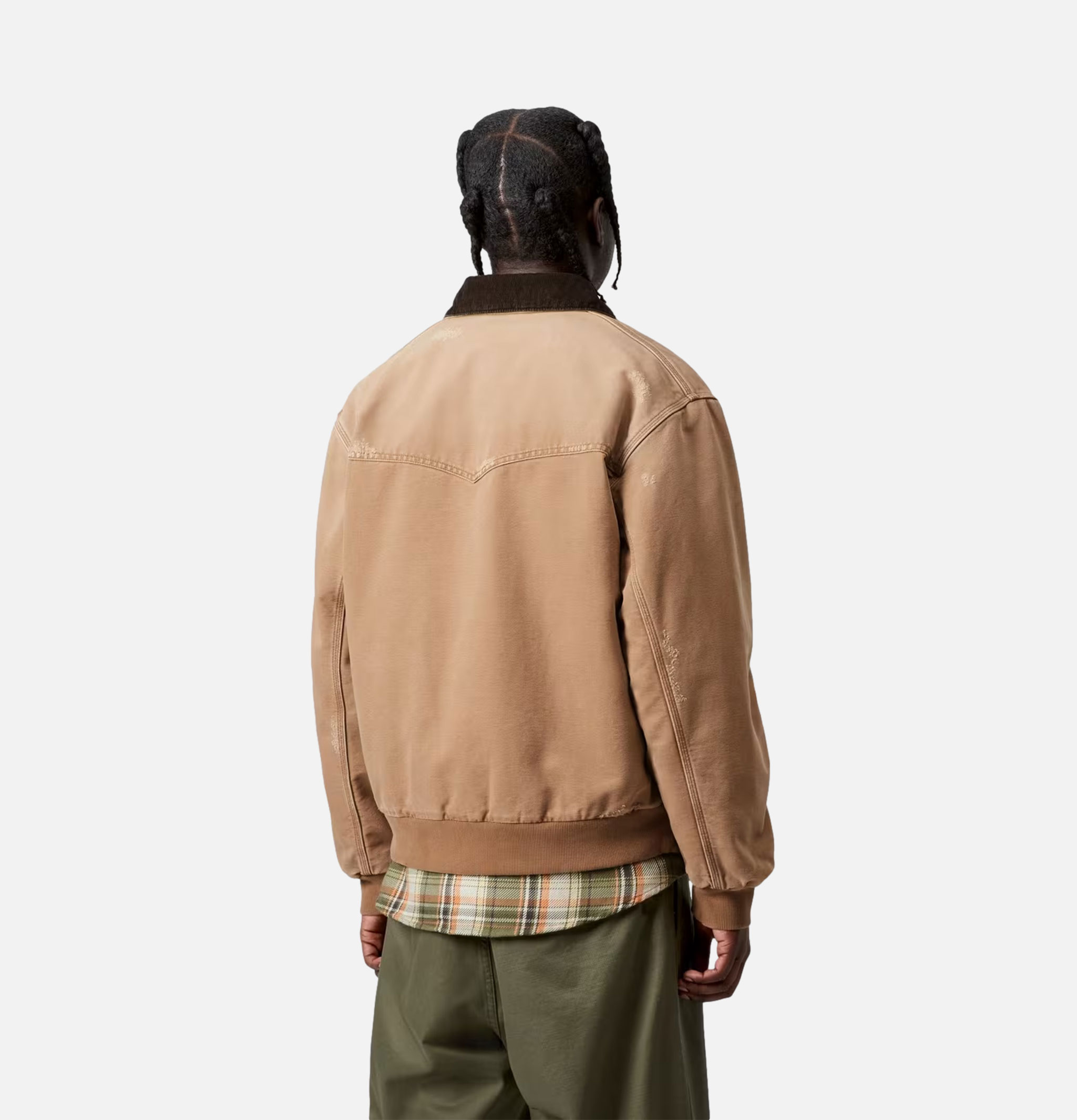 Carhartt WIP Og Santa Fe Hamilton Brown Jacket