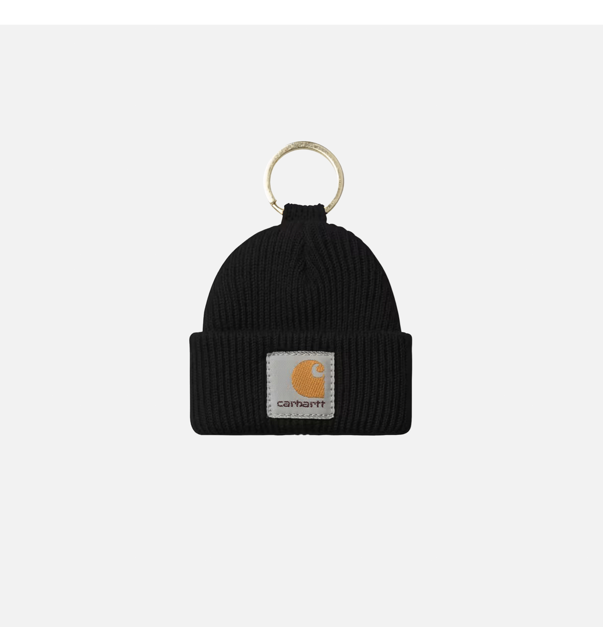 Carhartt WIP Porte-clés Mini Watch Hat Noir