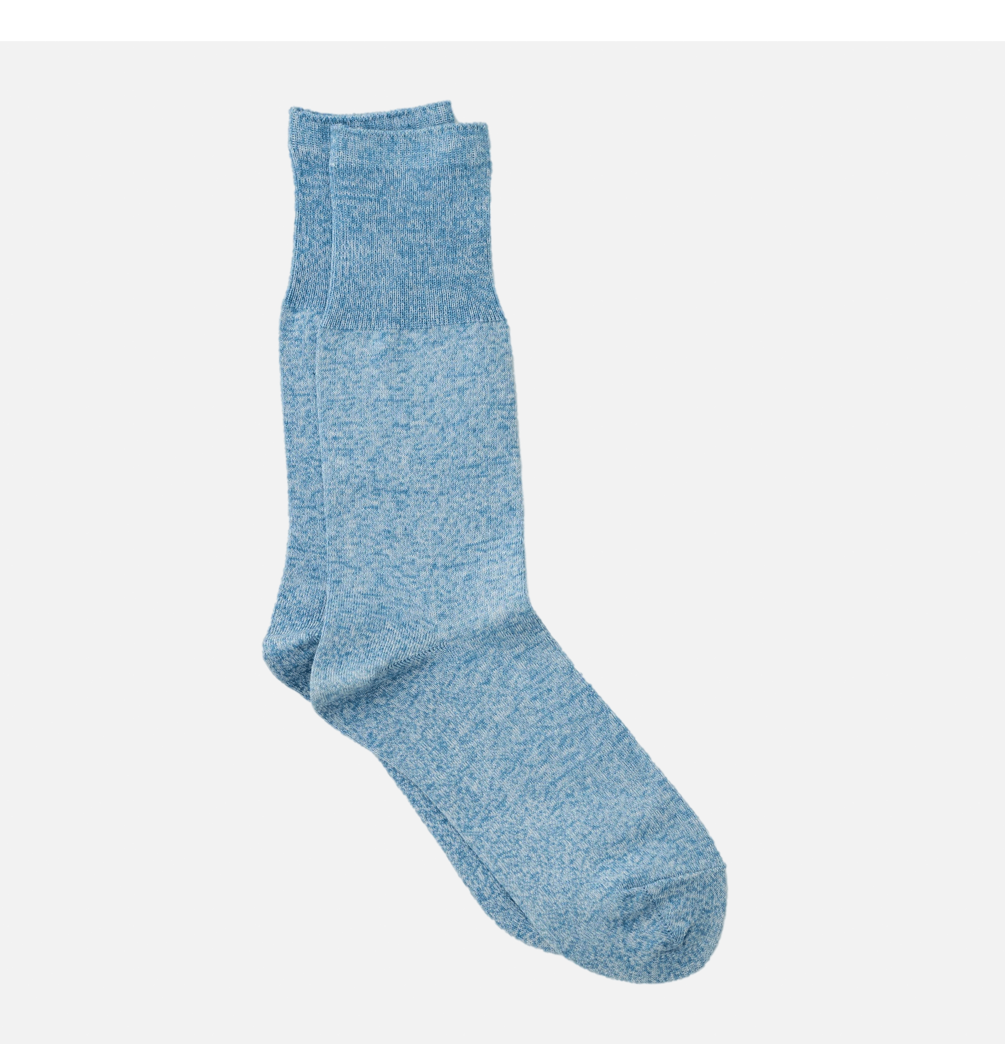 Yahae | Chaussettes Coton Plain Bleu Clair | Royalcheese Paris