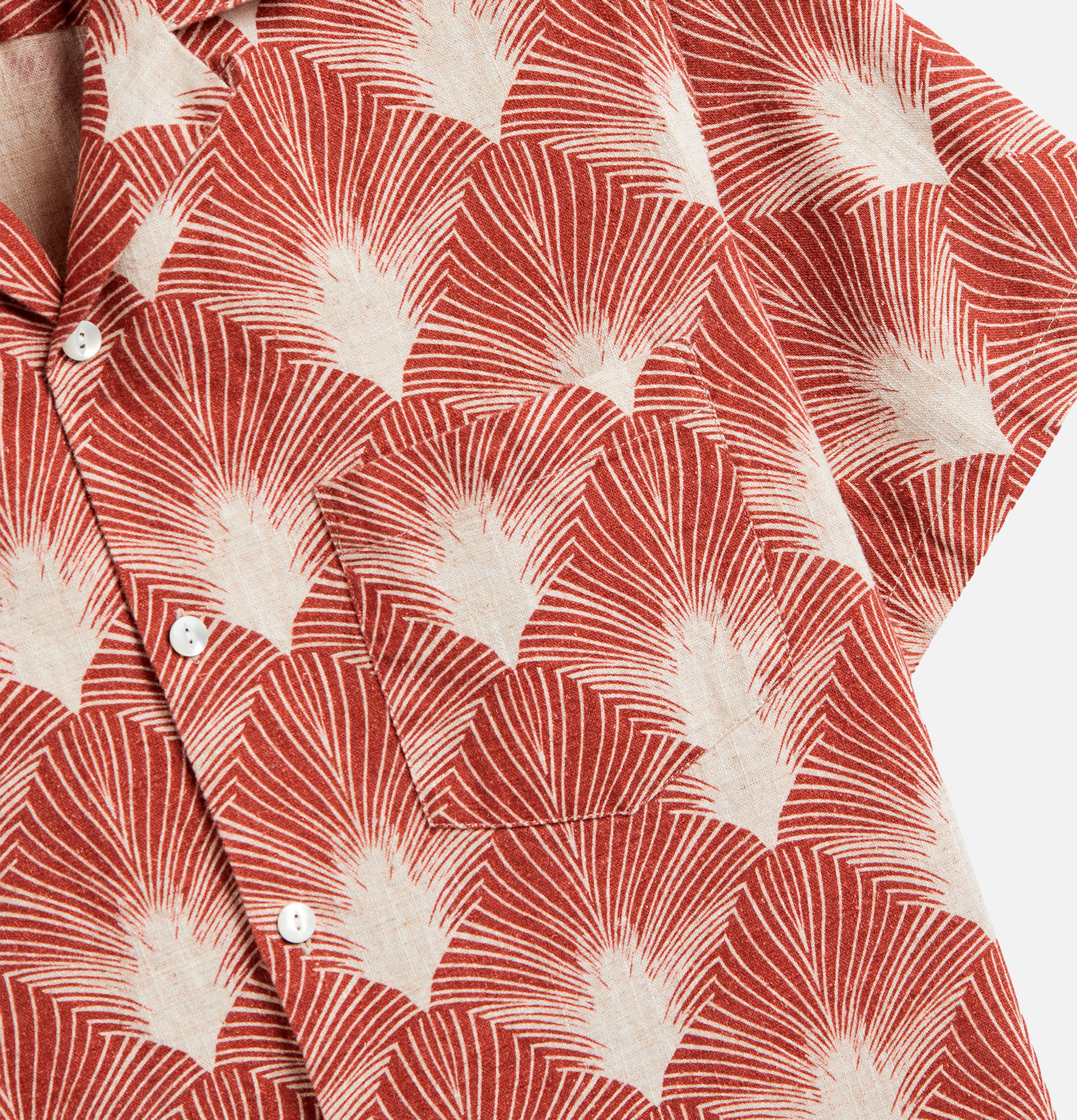 Portuguese Flannel Chemise Feathers Rouge