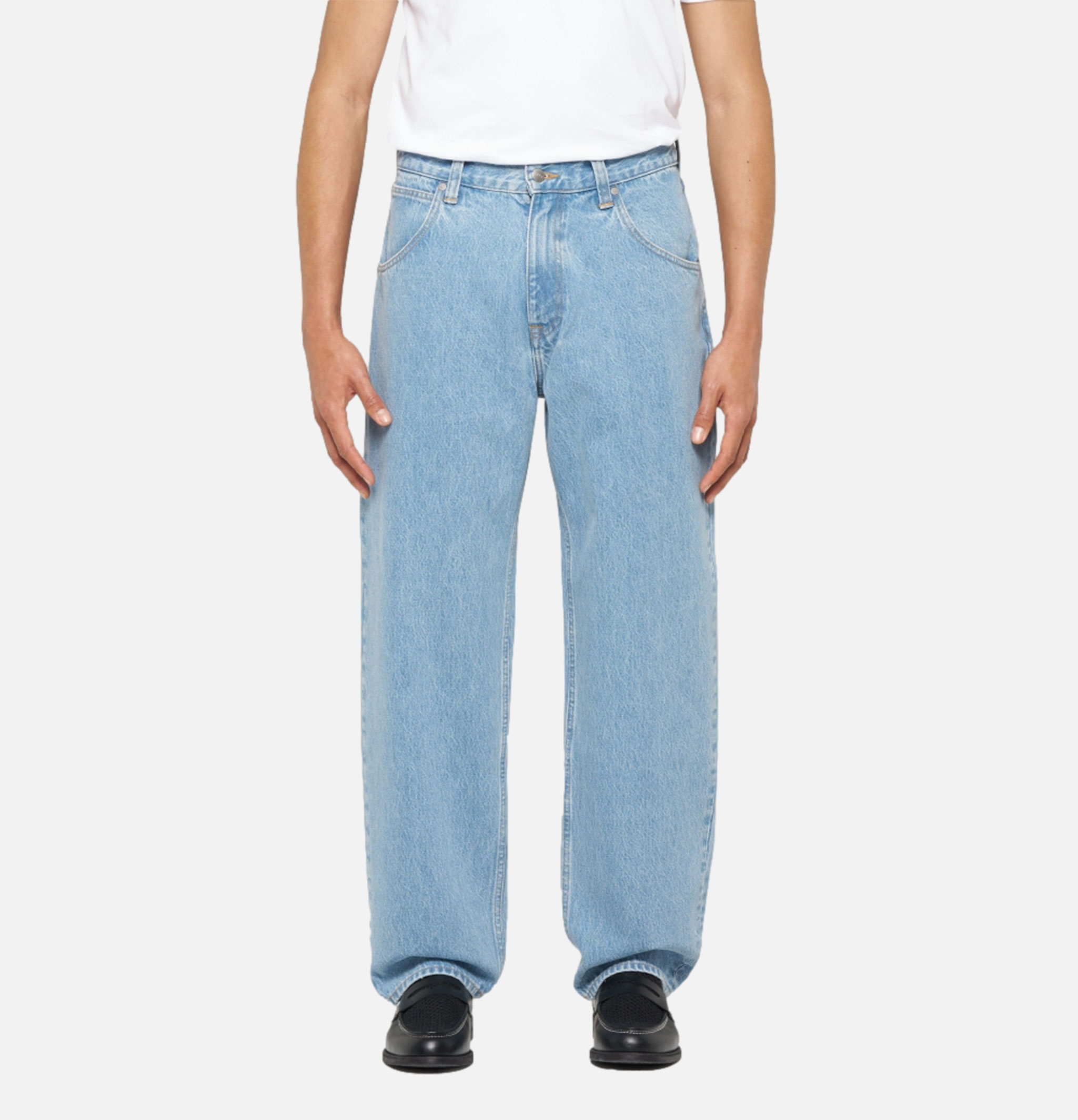 Edwin Tyrell Pant Blue Heavy Bleach