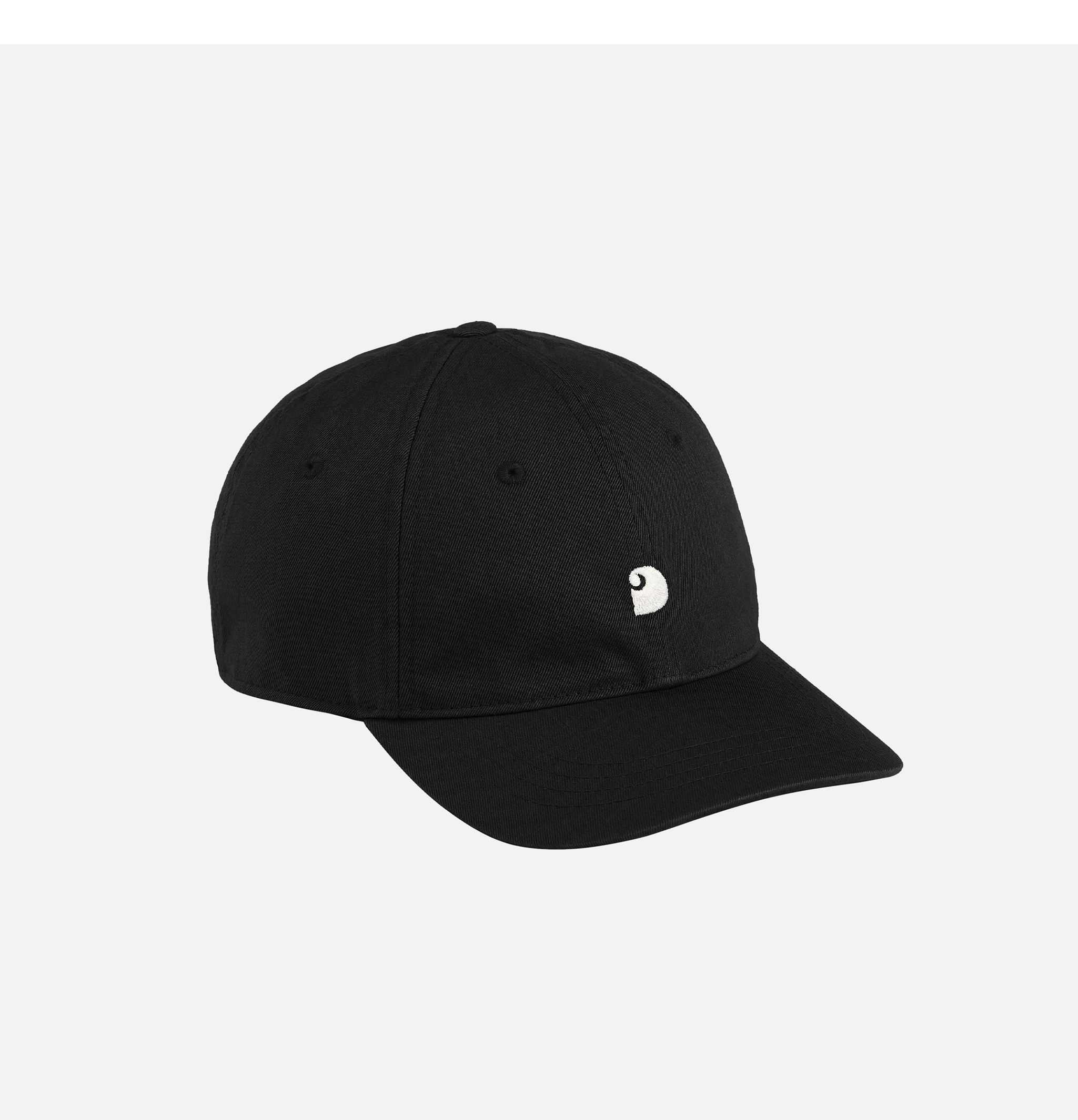 Casquette Noire Carhartt WIP Madison Logo