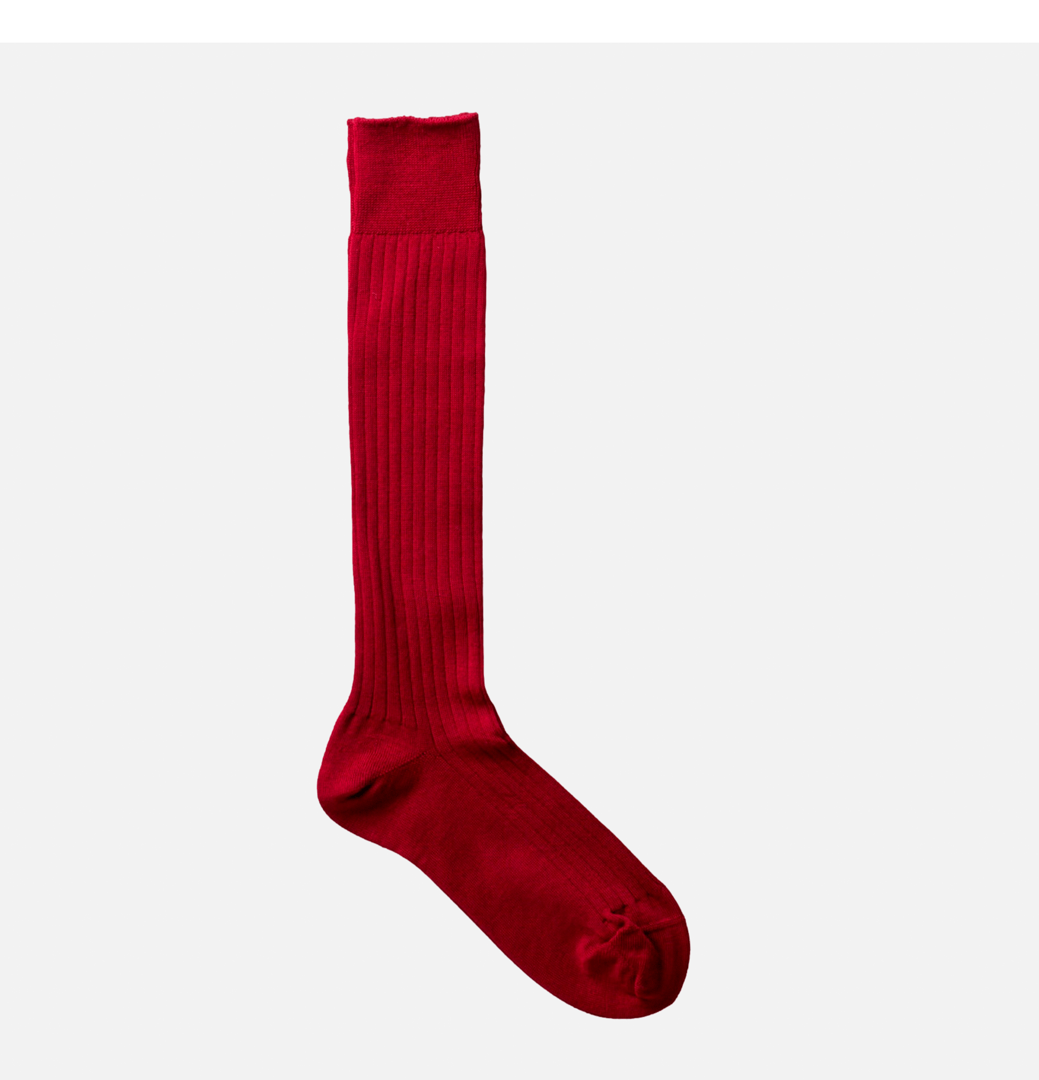 Yahae Organic Cotton Rib Knee Socks