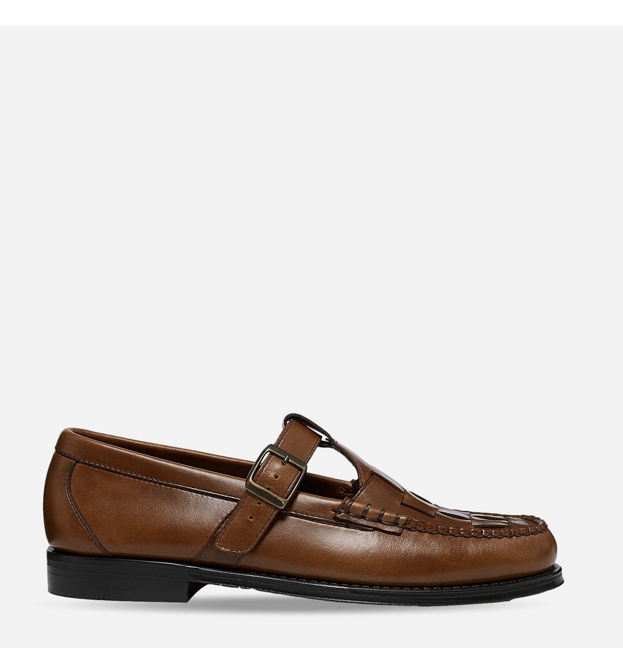 G.H. Bass Chaussures Weejun Heritage Fisherman Mid Brown