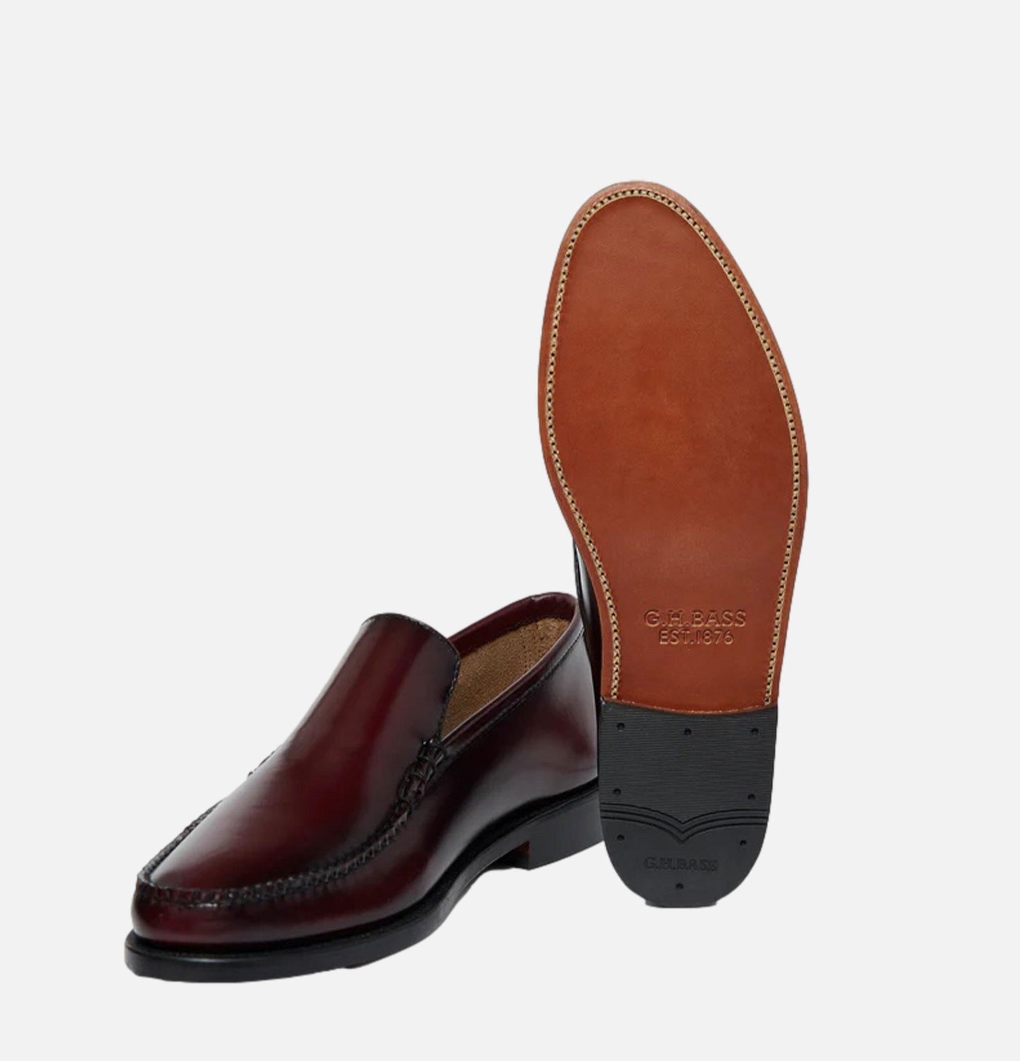 GH Bass Whitney Venetian Wine Loafer