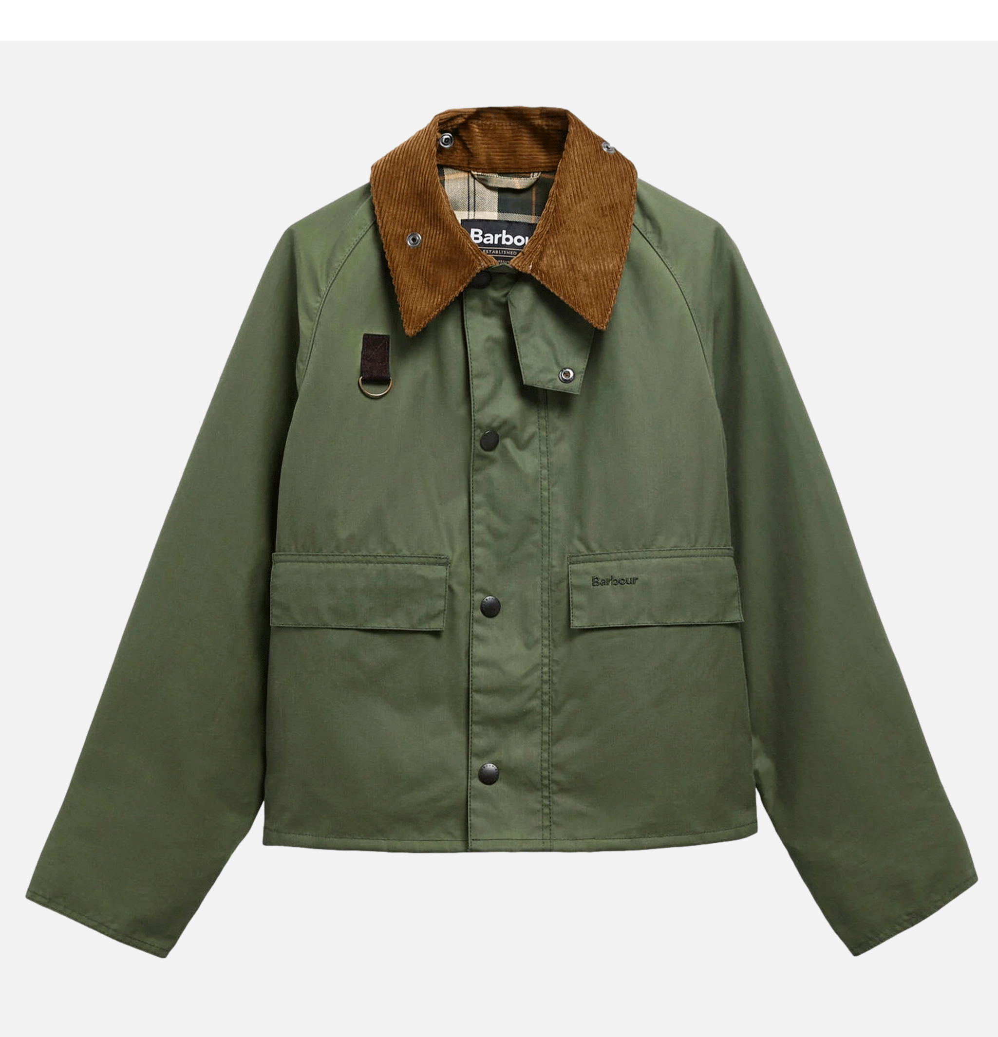 Barbour Spey Wax Jacket Light Moss