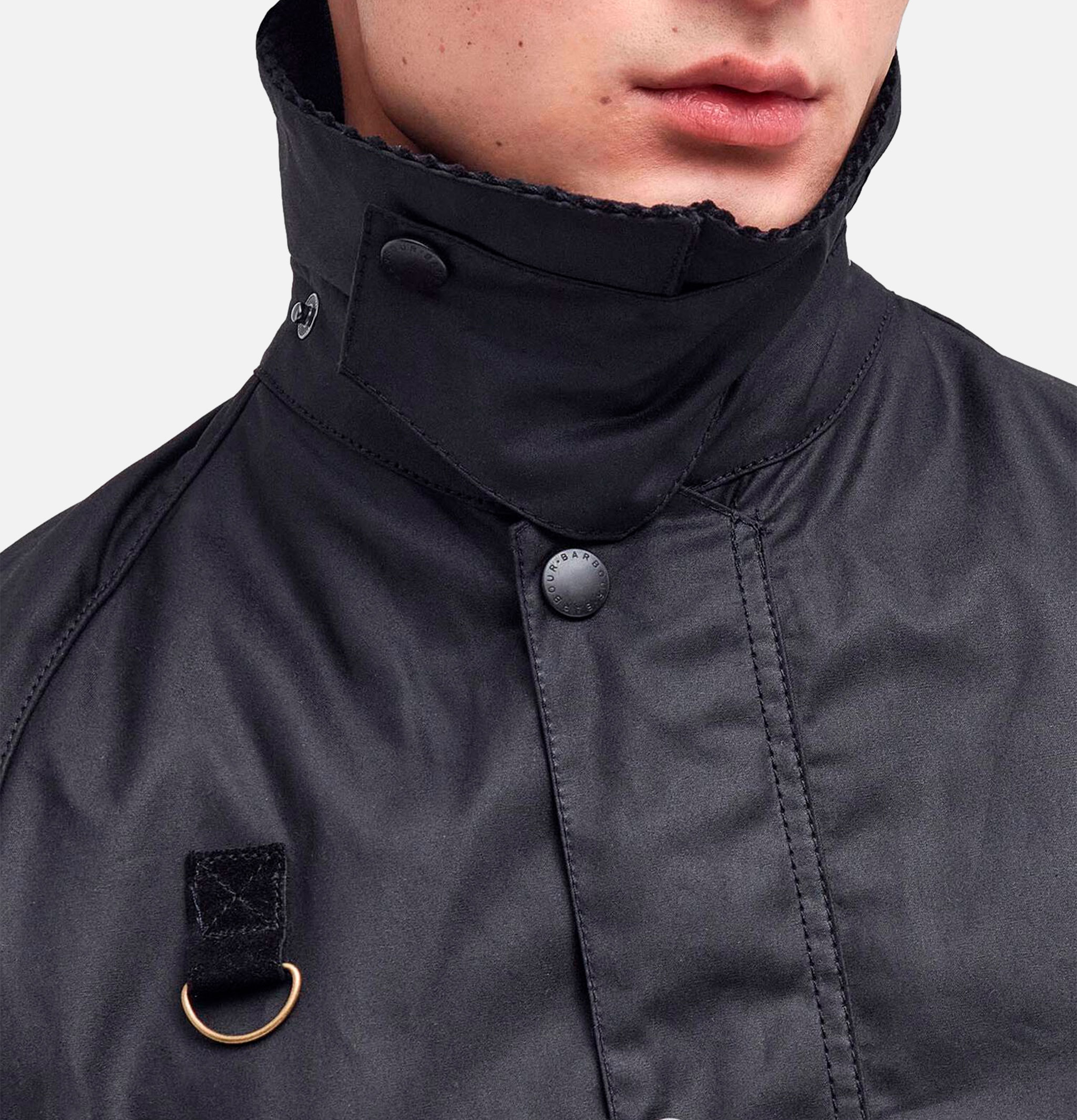 Barbour Spey Wax Jacket Black