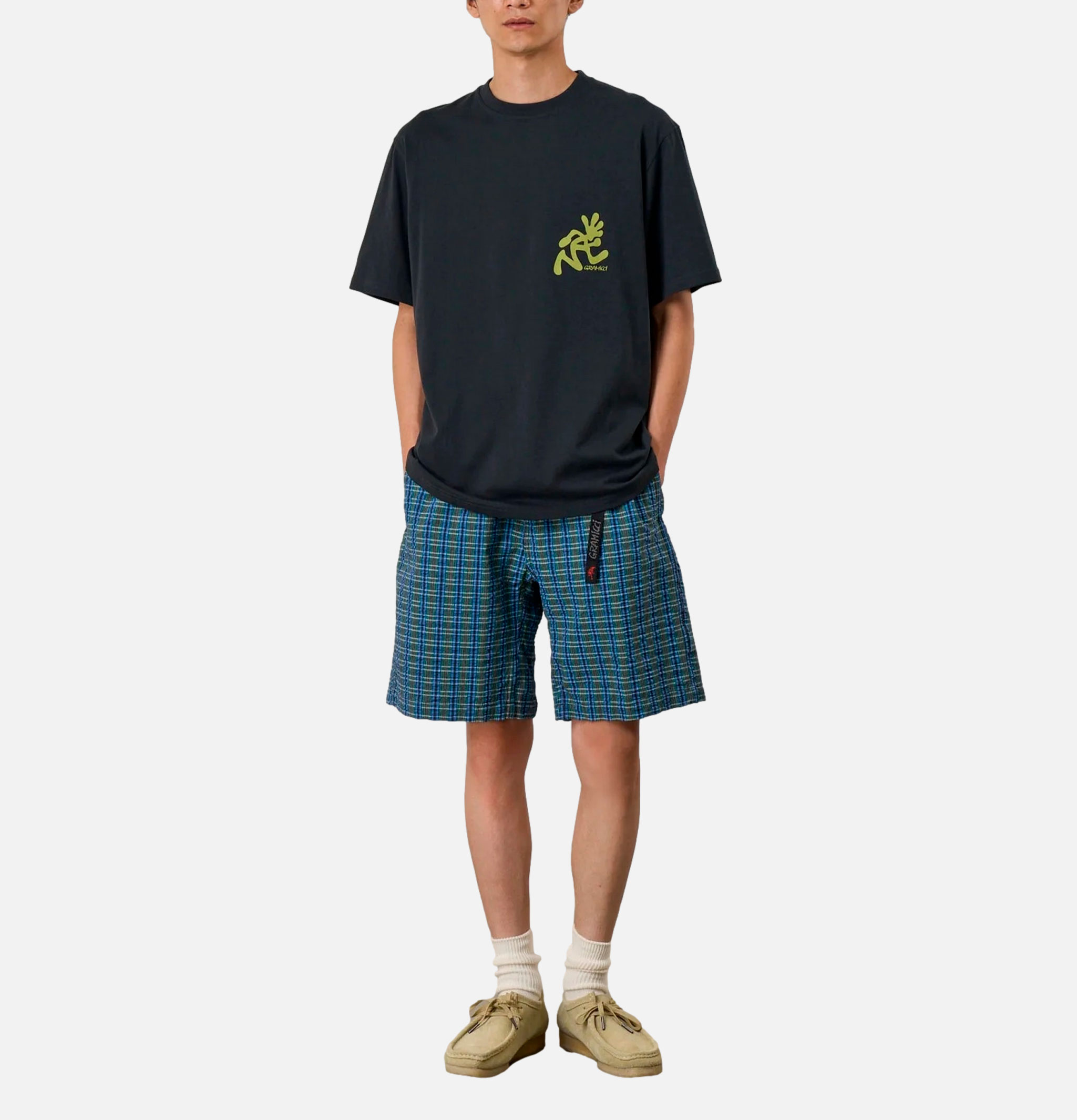 Gramicci Running Man Tee Vintage Black