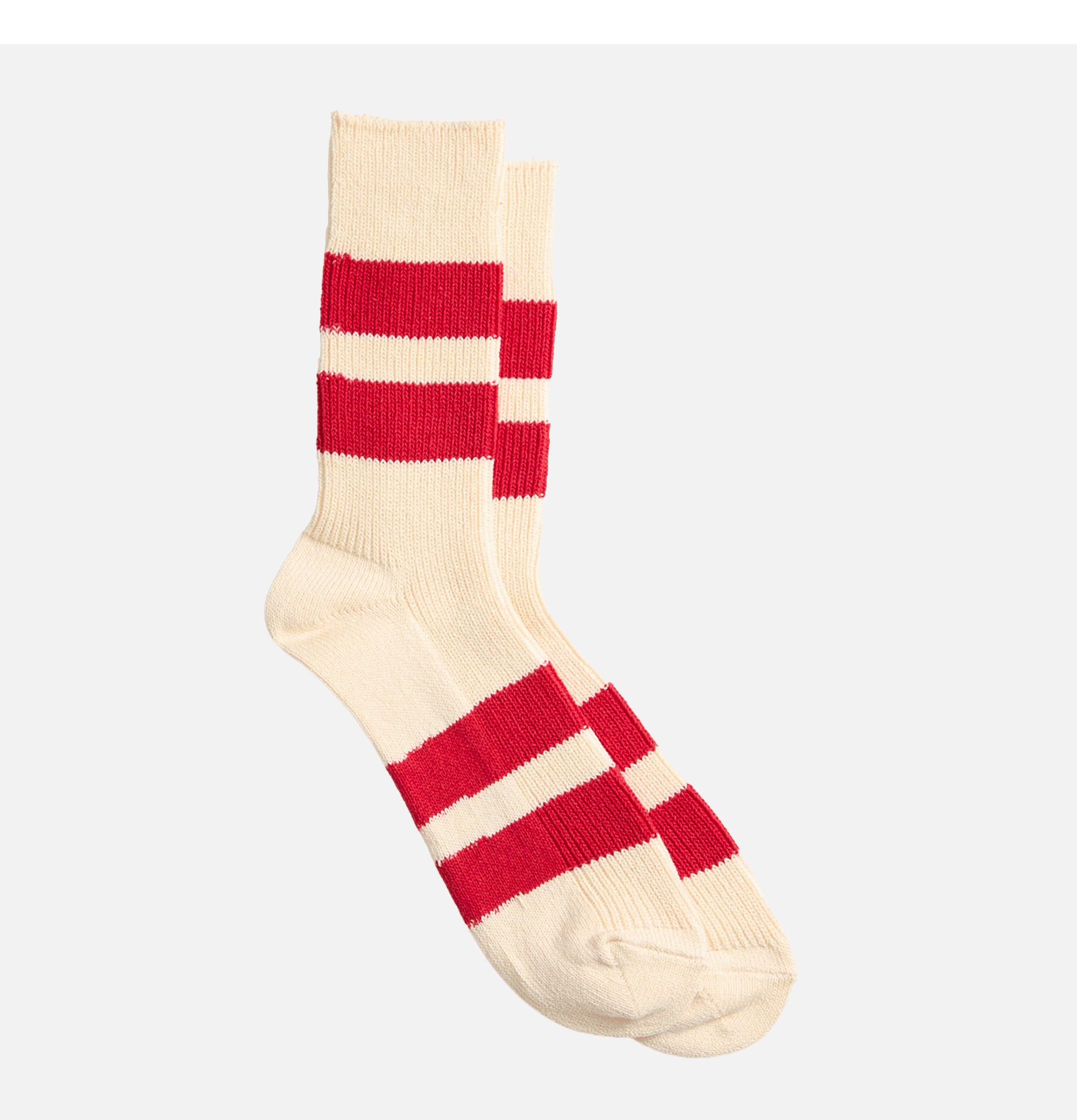 Rototo Recycled Cotton Stripes Red