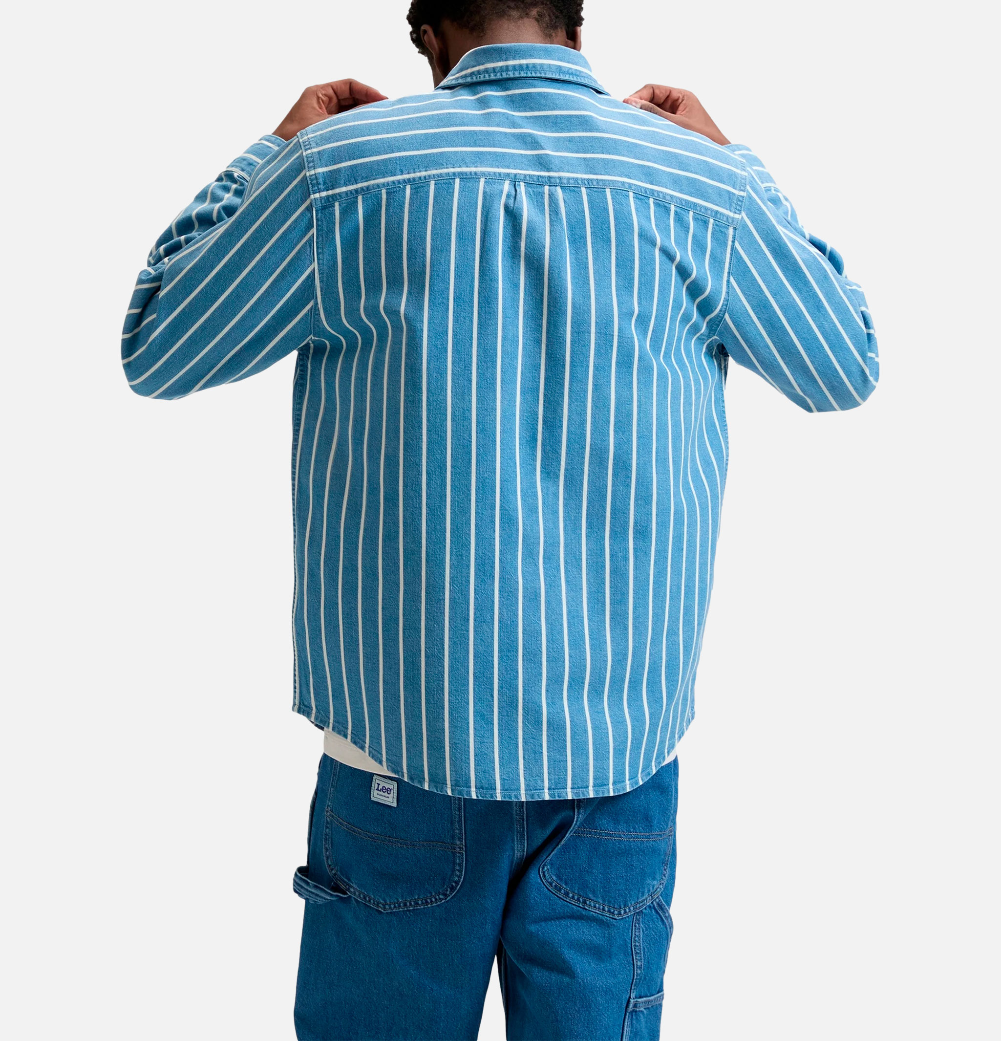 Lee Workwear Button Down Denim Str