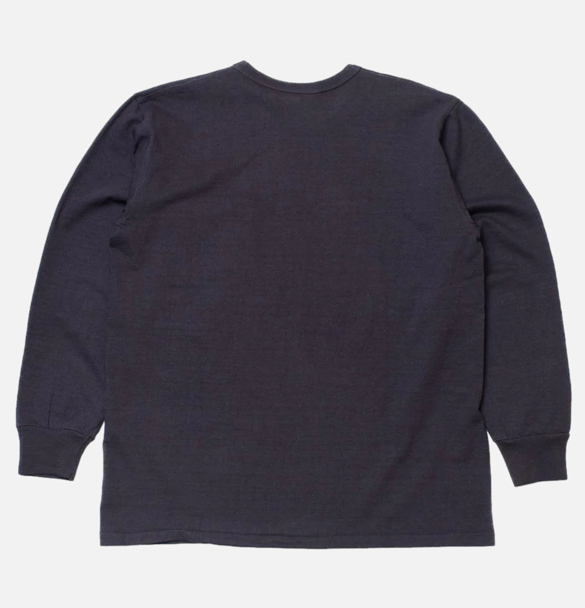 Allevol T-shirt Ls Heavy Duty Crew Navy