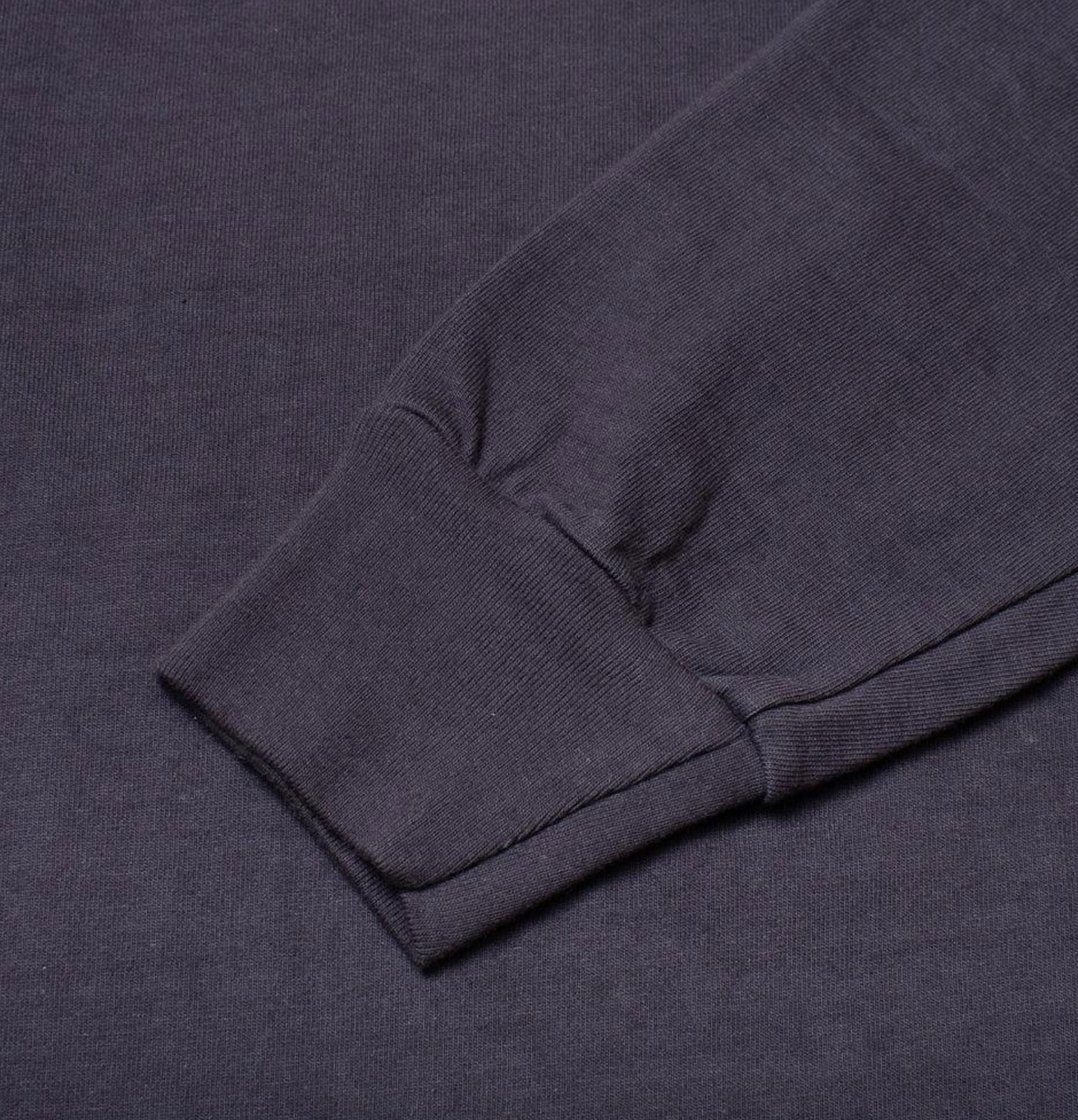 Allevol T-shirt Ls Heavy Duty Crew Navy