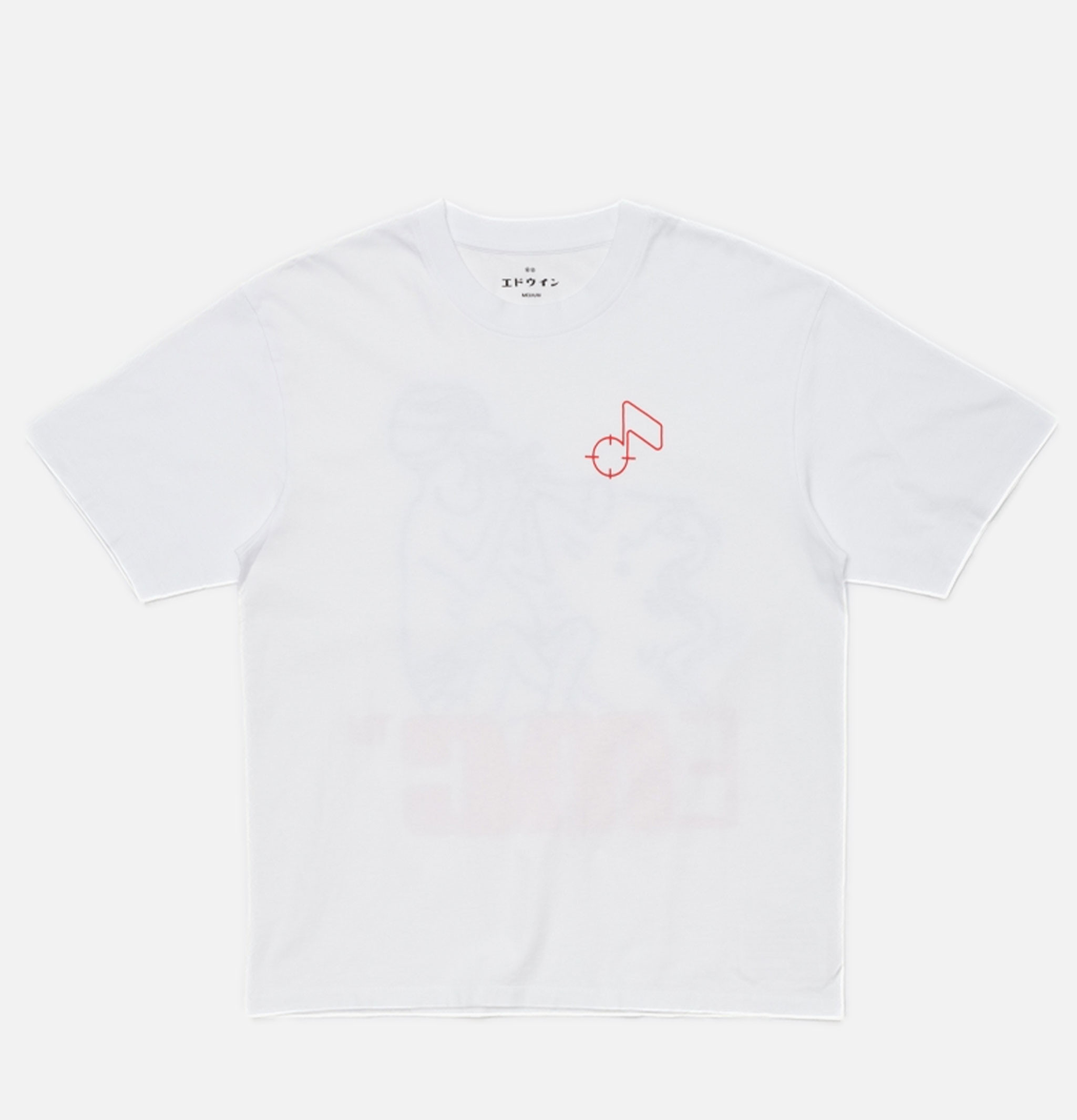 Edwin Charmer Tee White