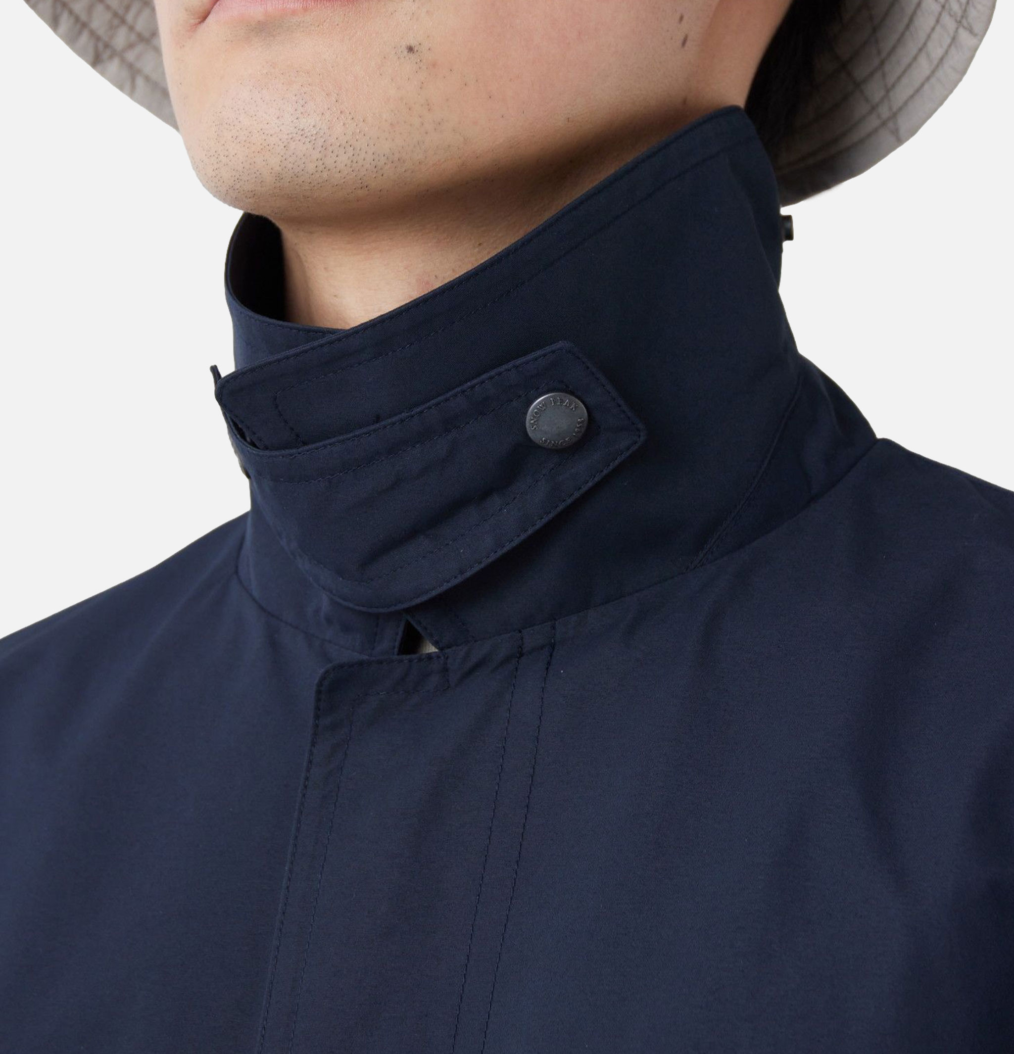 Snow Peak Windstopper Collar Coat Dknavy