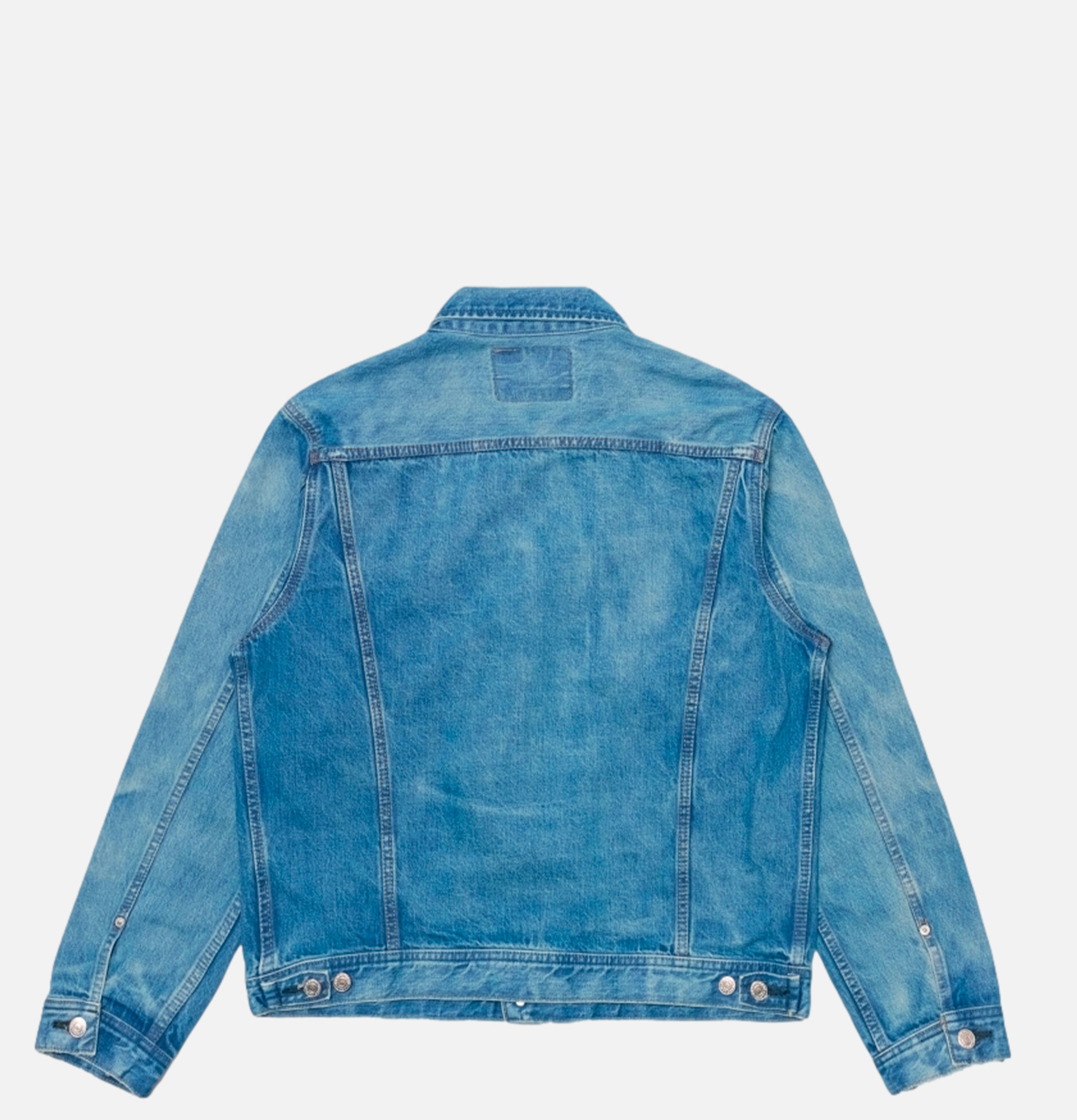 Edwin Denim Jacket Blue Light Used