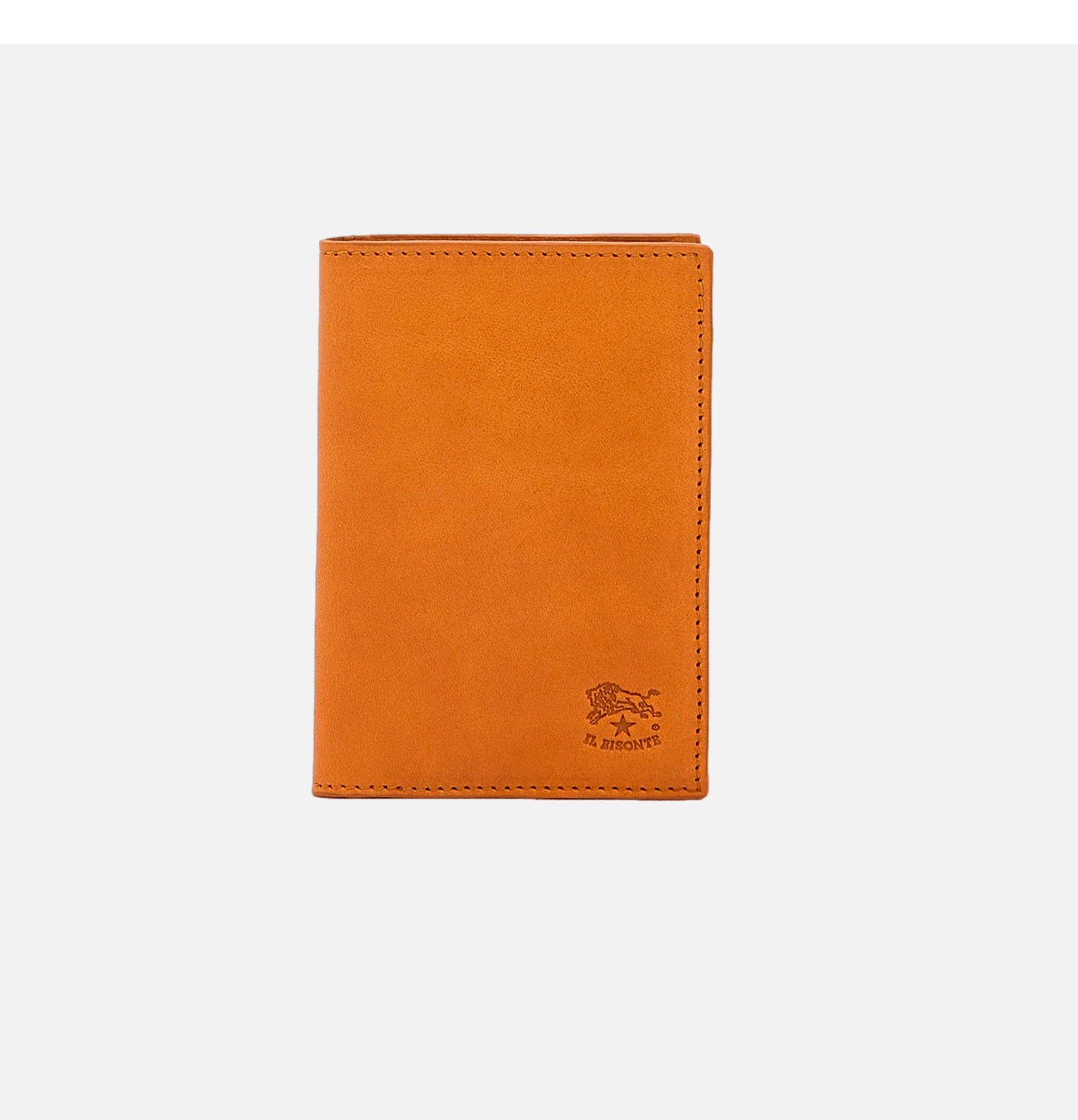 Il Bisonte Card Case Galilelo Tan
