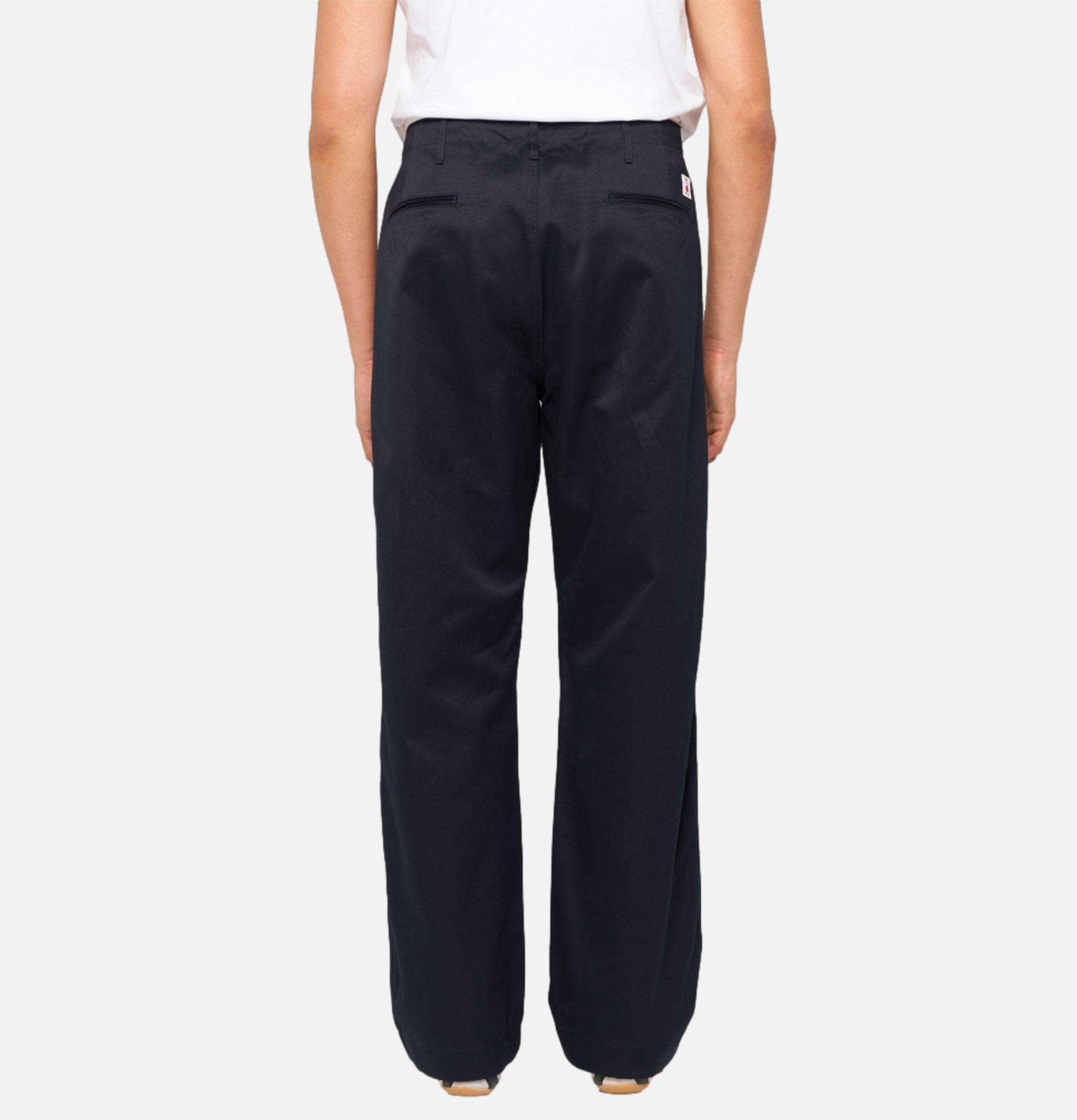 Edwin Wide Trousers Navy Unwashed