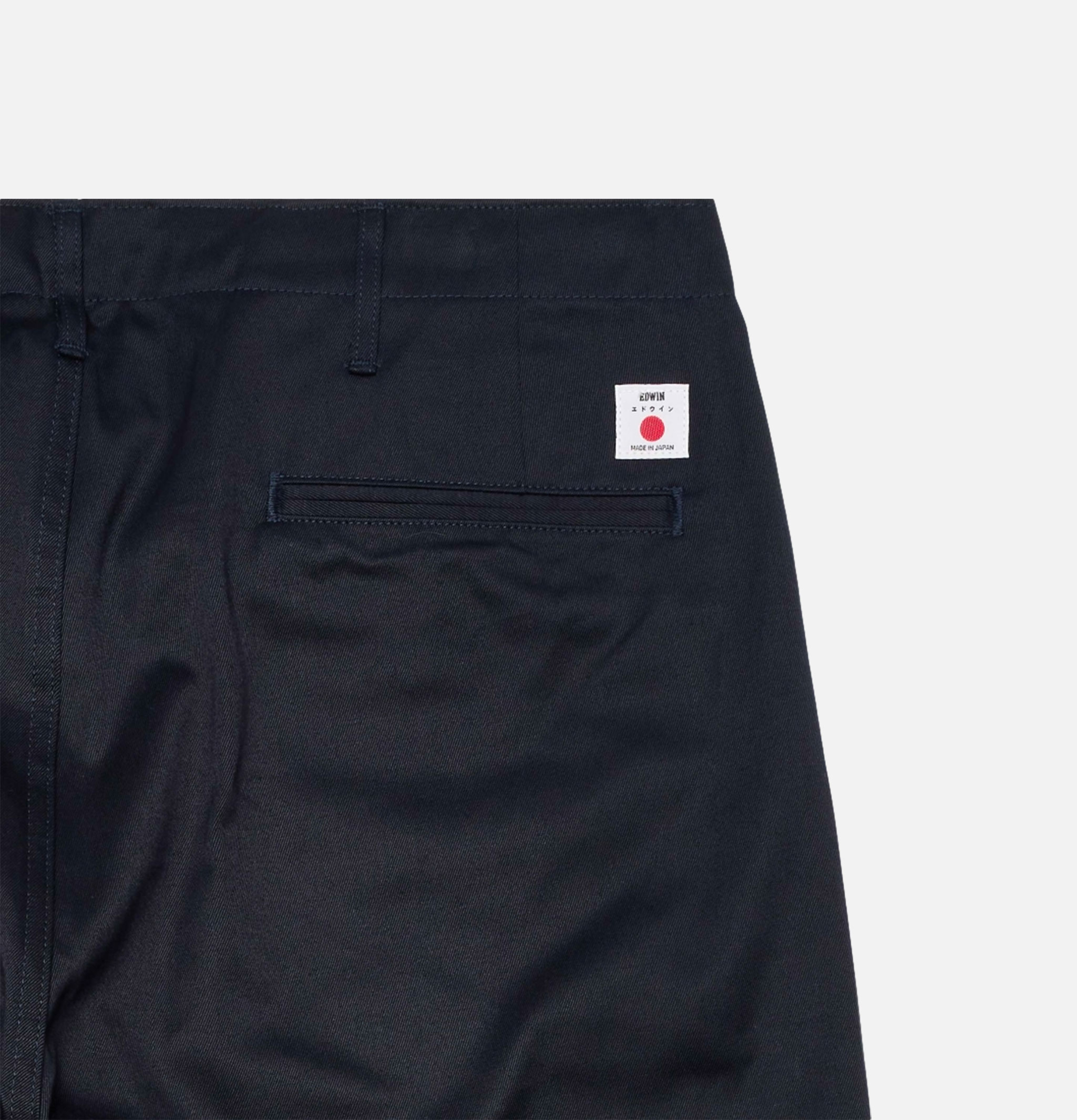Edwin Wide Trousers Navy Unwashed
