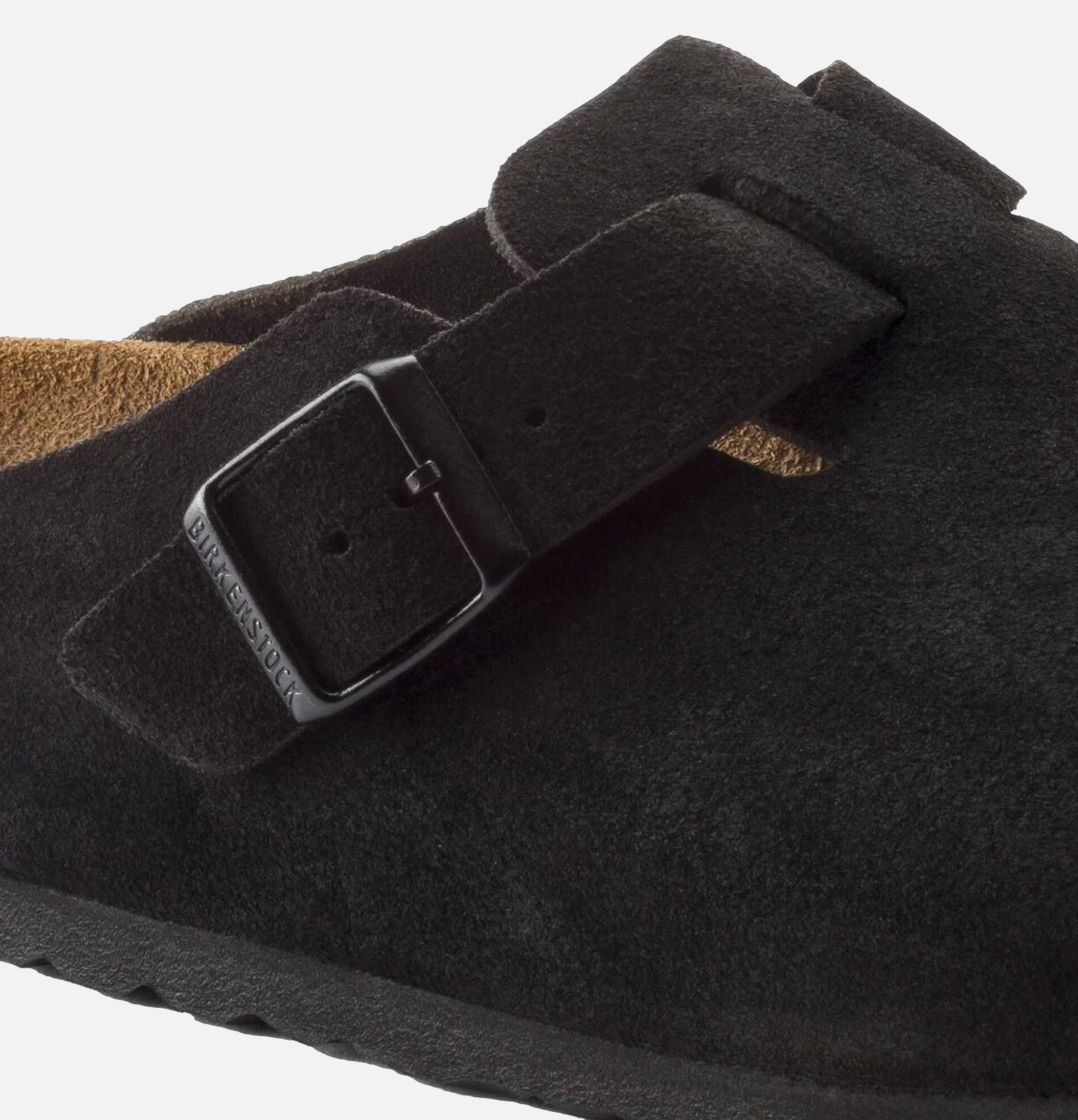 Birkenstock Boston Sandales Softbed Narrow Black