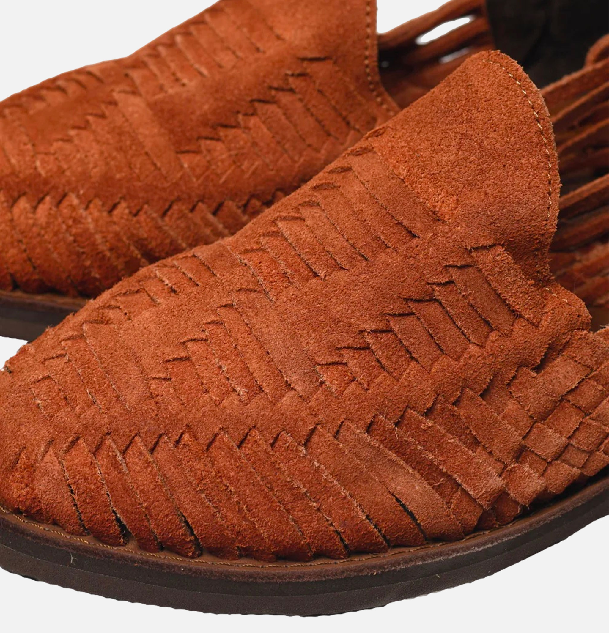 Chamula Sandales Cancun Suede Marron