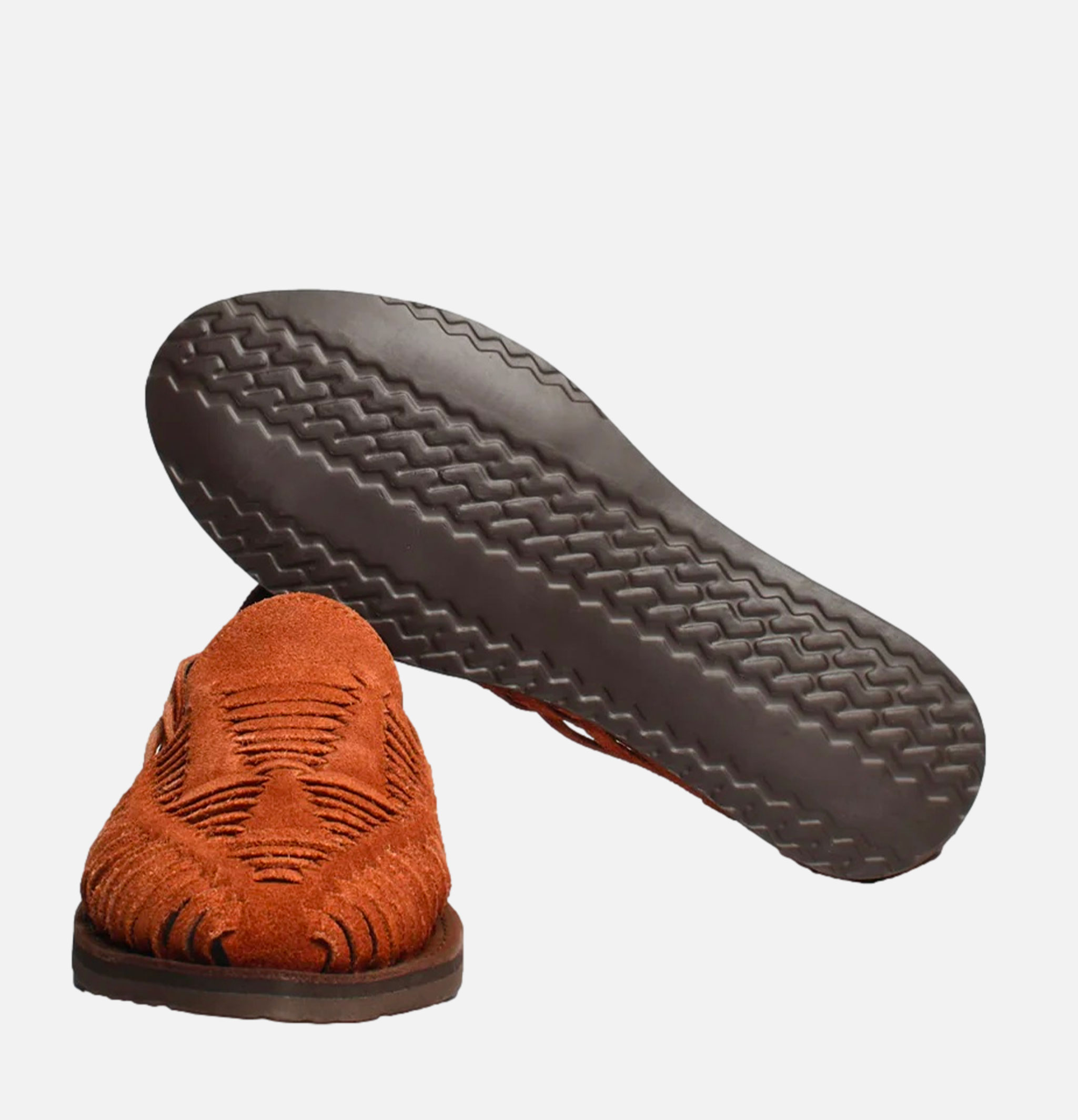 Chamula Sandales Cancun Suede Marron