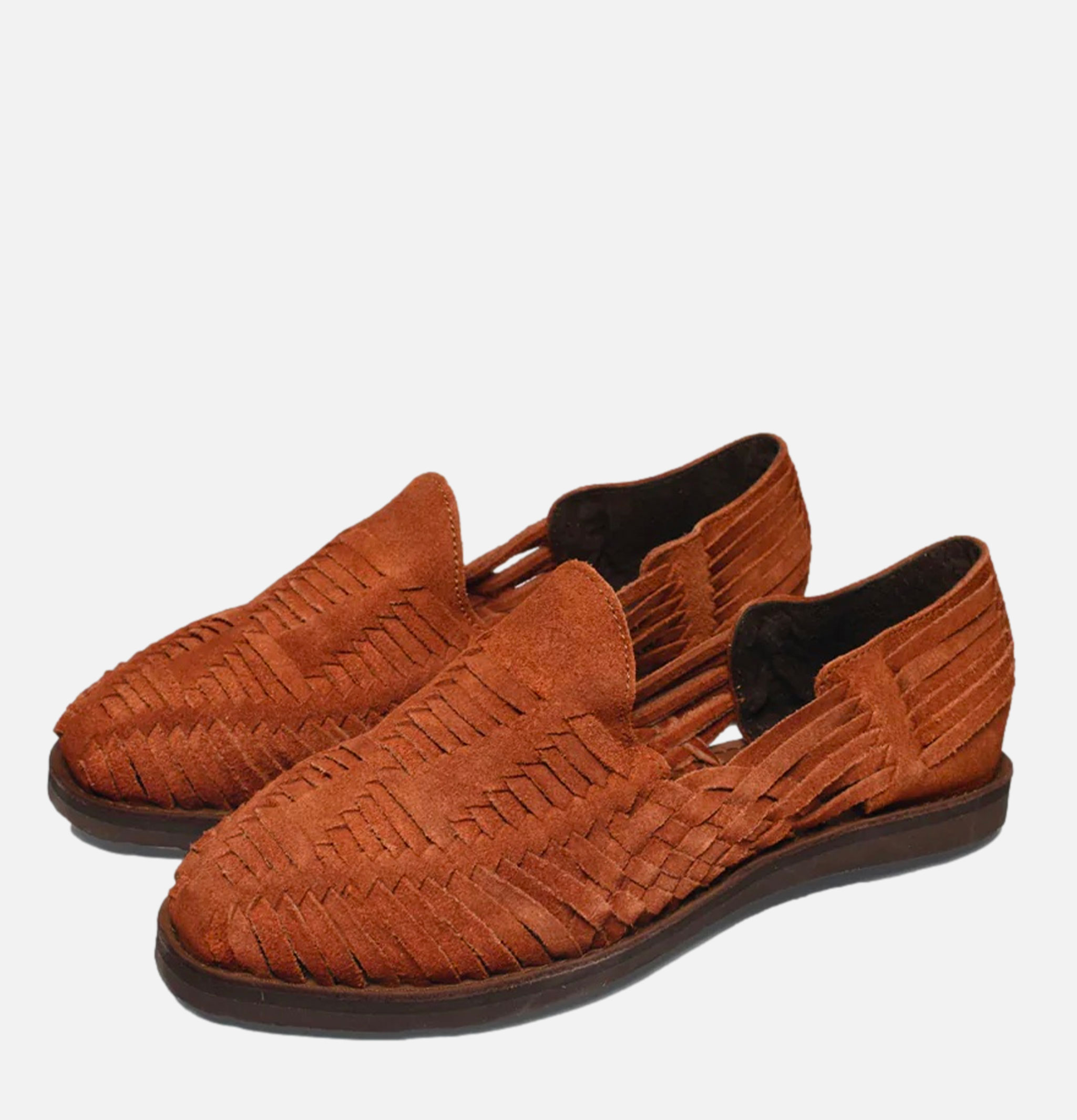 Chamula | Sandales Cancun Suede Marron | Royalcheese Paris