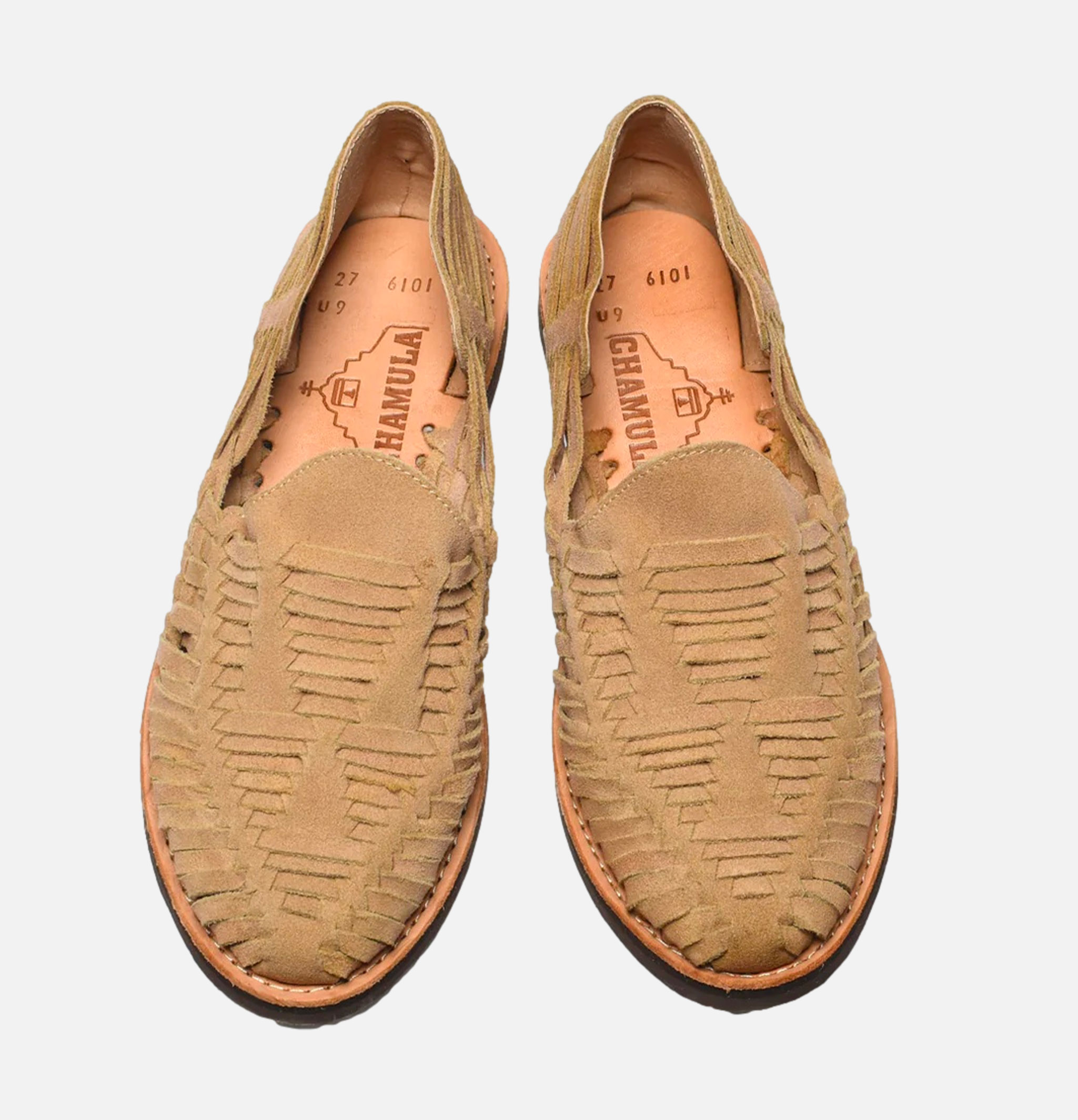 Chamula Sandals Cancun Suede Sand