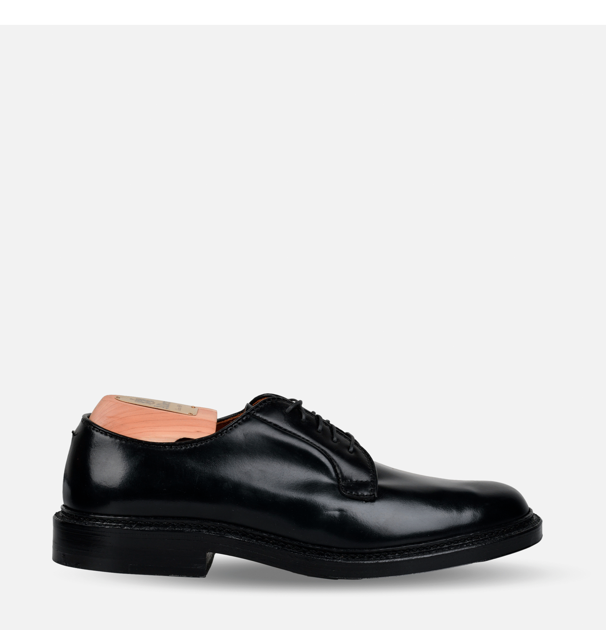 Chaussures Alden Shoe Co 9901 Plain Toe Blucher Noir