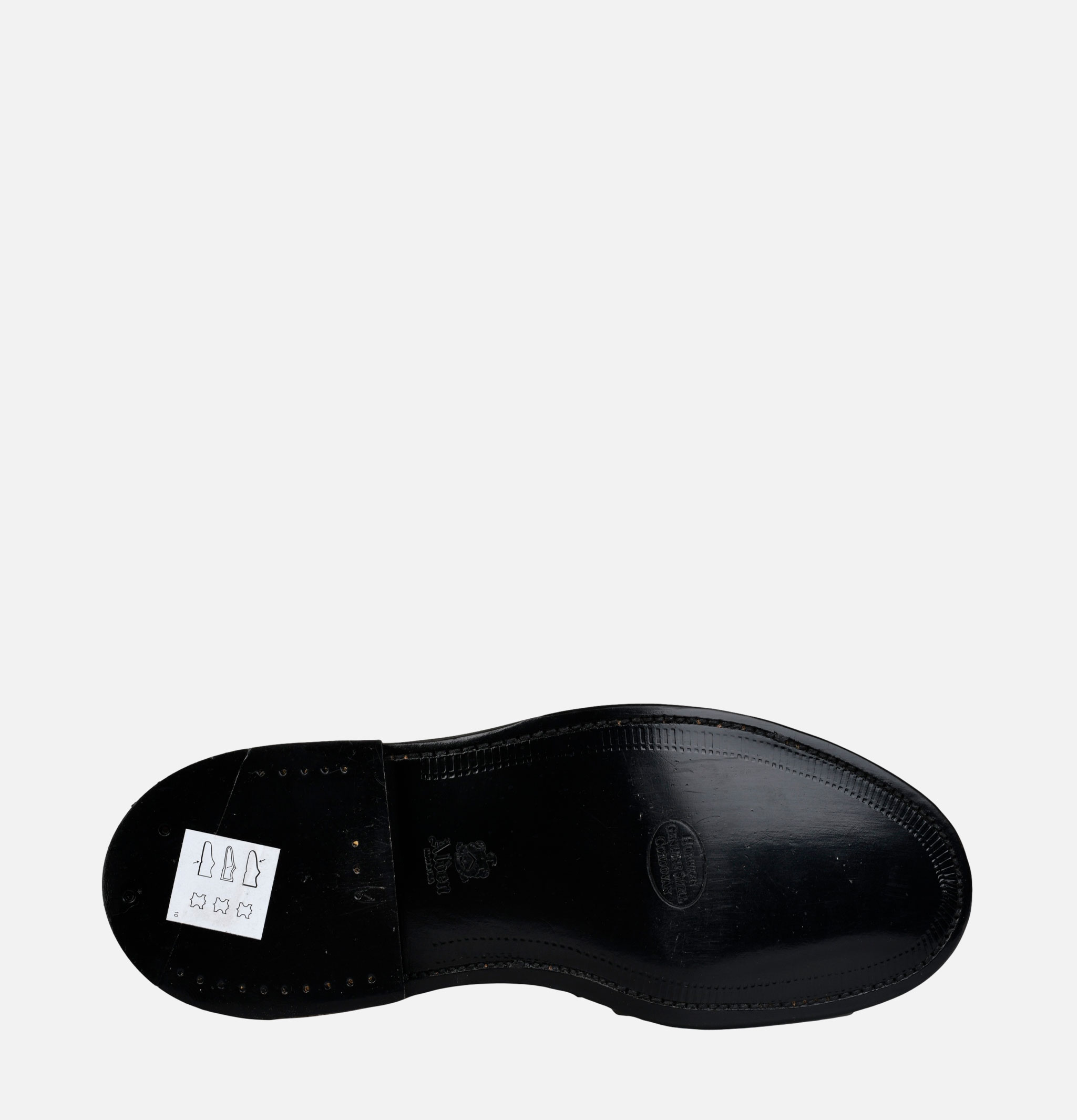 Alden Shoe Co 9901 Plain Toe Blucher Shoes Black