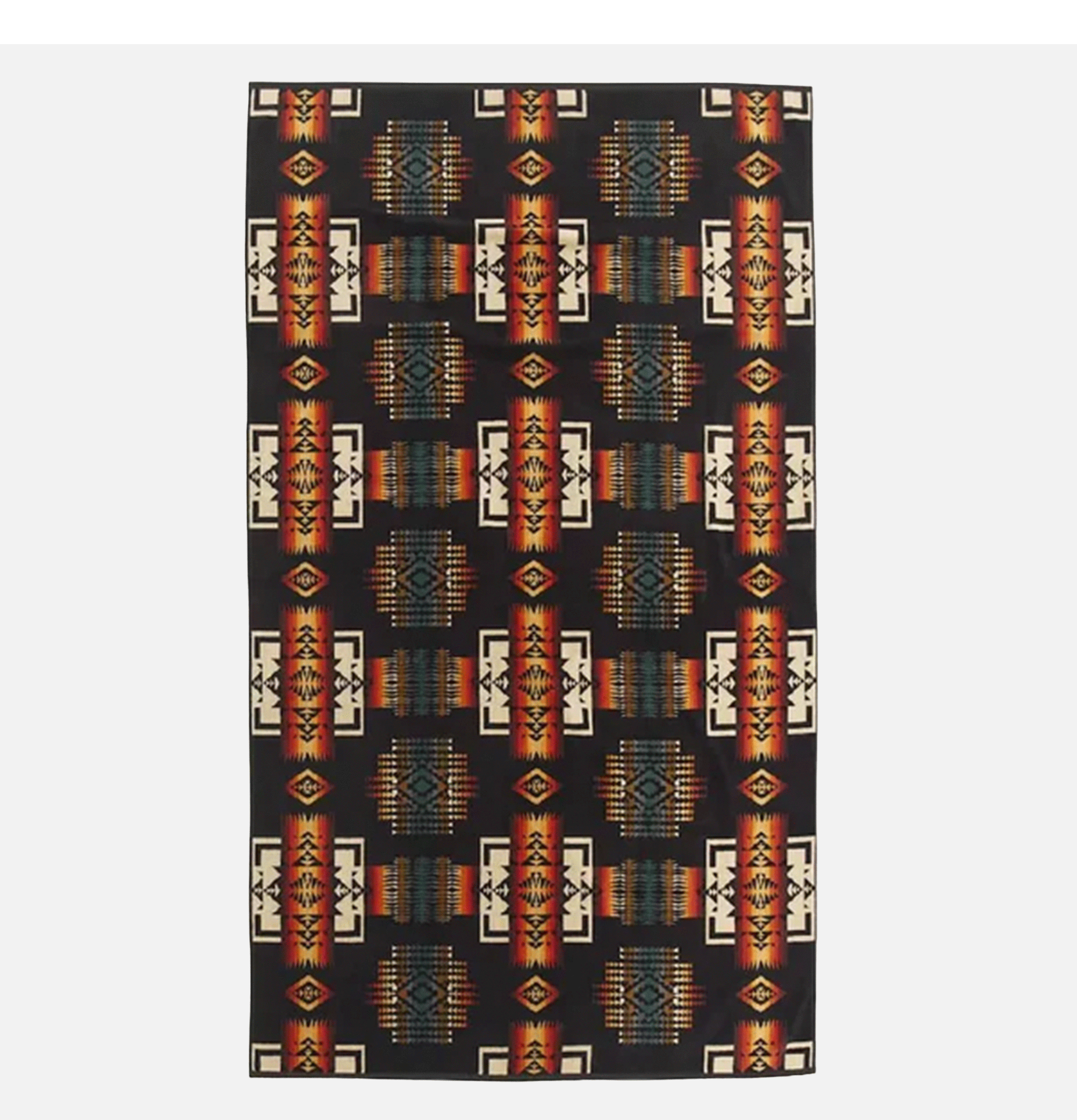 Pendleton Oversized Jacquard Serviette Black