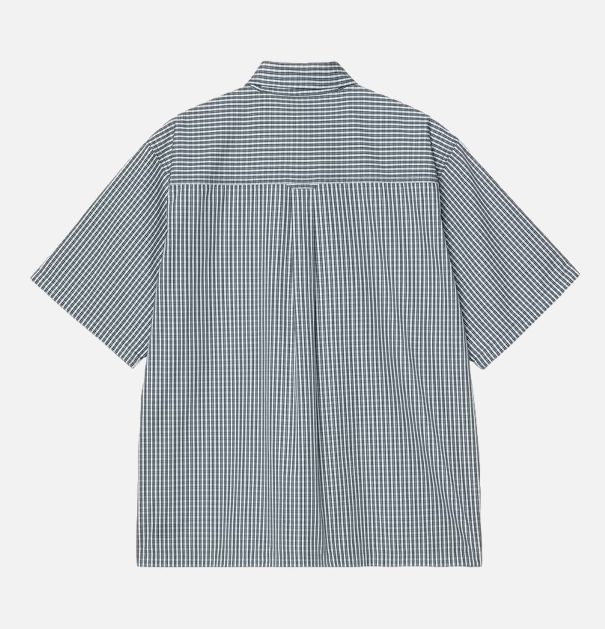 Carhartt WIP Chemise S/S Groff Check Blue River