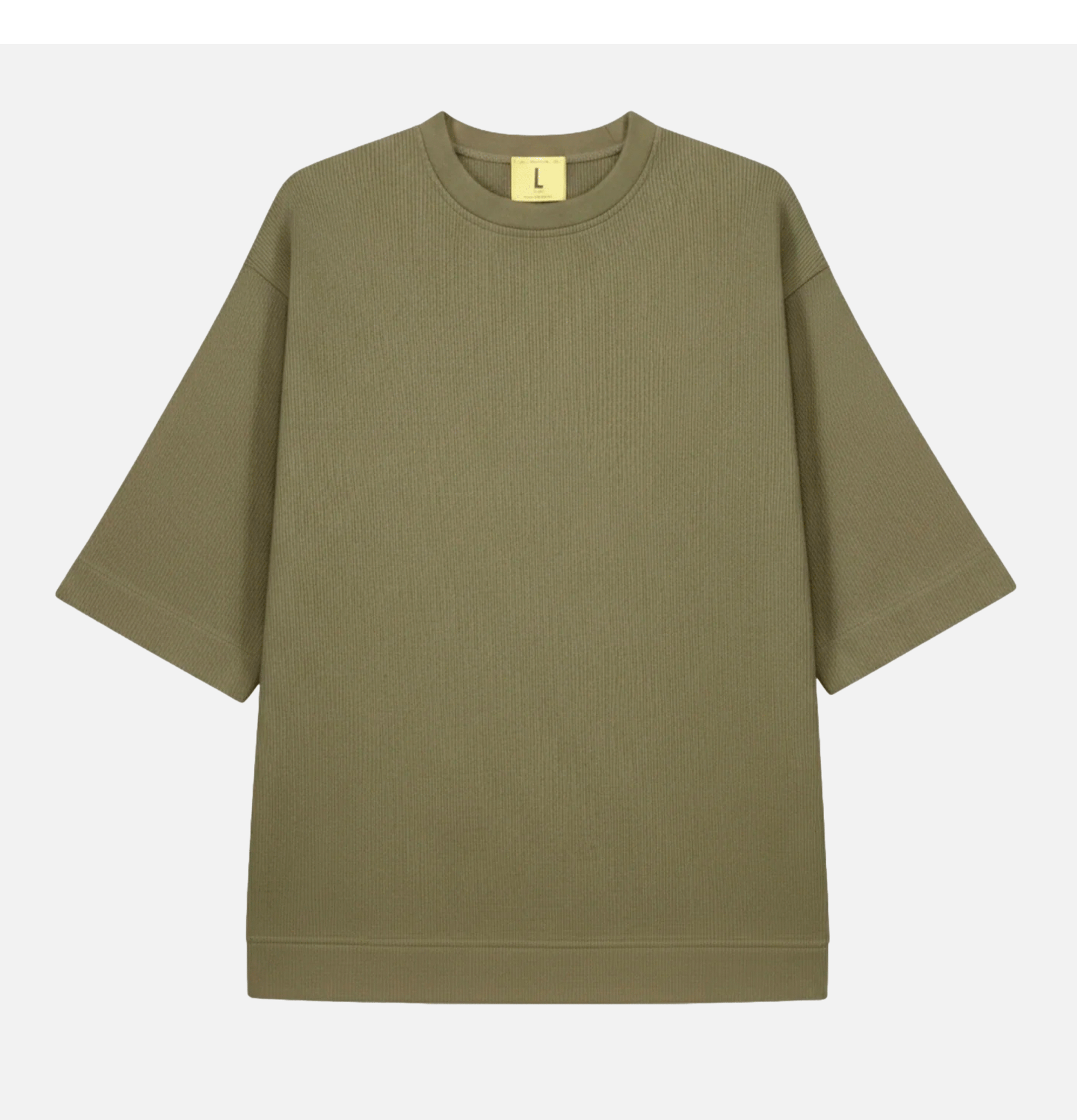 Nitto Knitwear Vahé S/s T-shirt Khaki