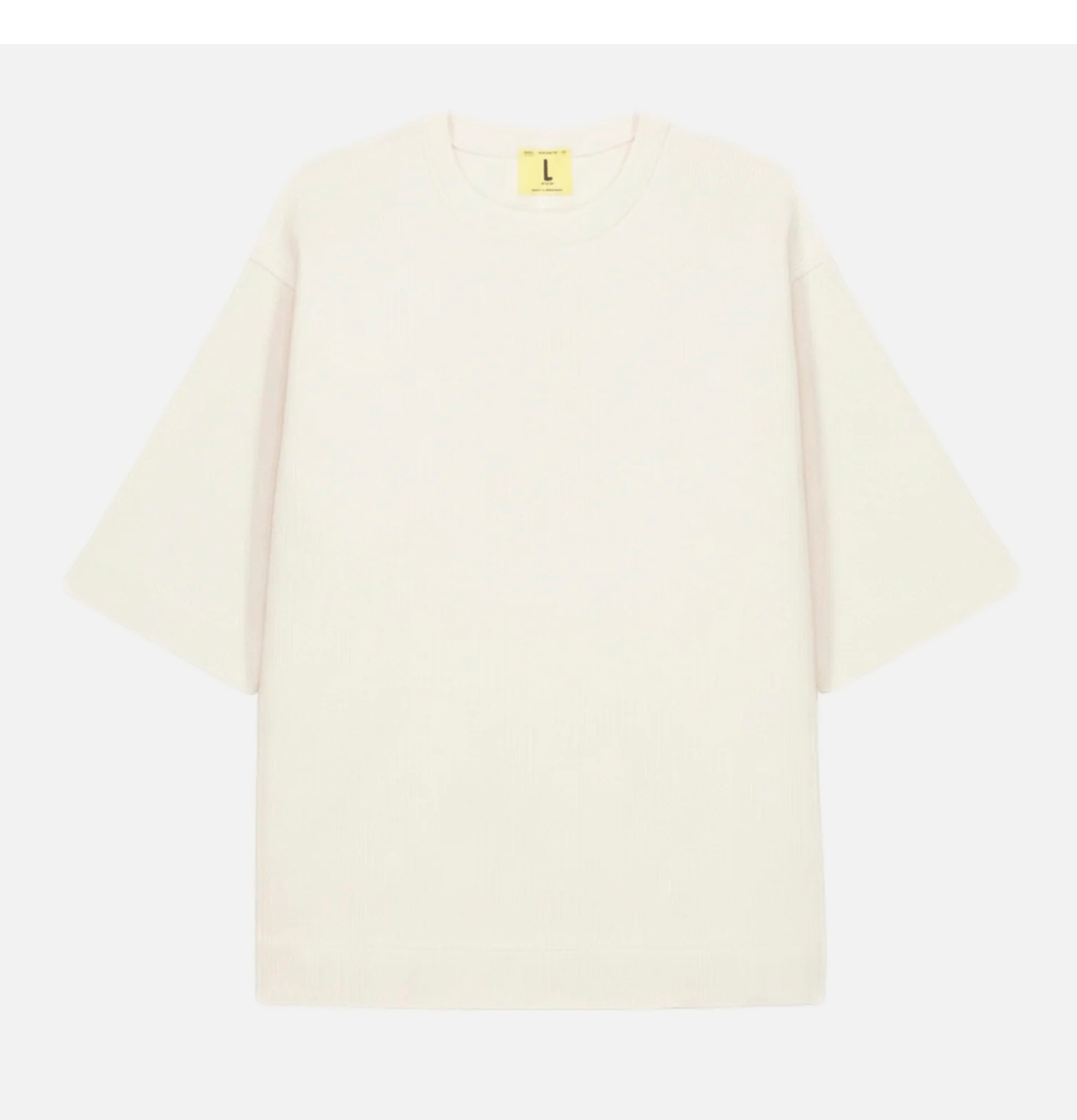 Nitto Knitwear Vahé S/s T-shirt Natural