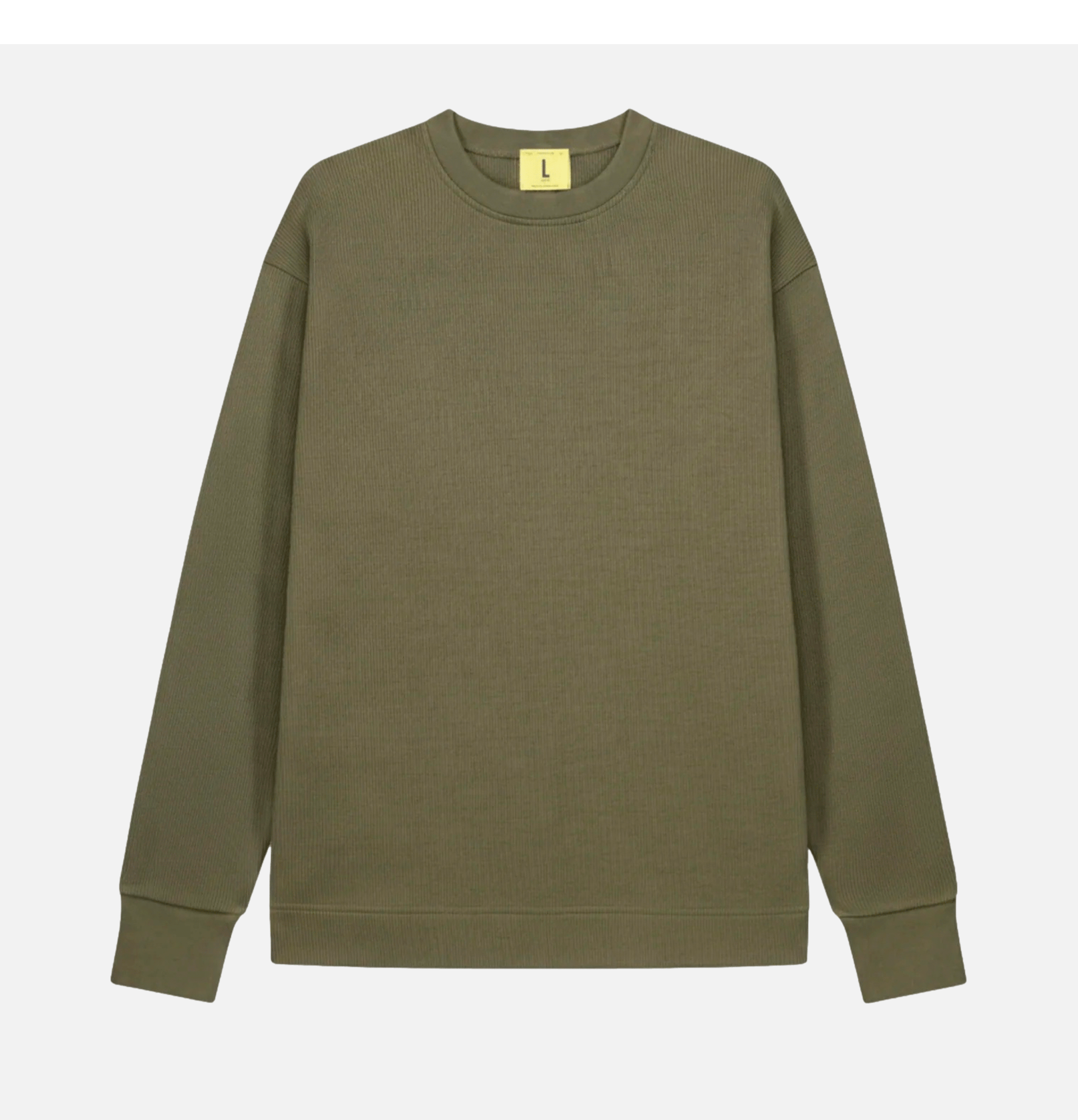Nitto Knitwear T-shirt Manche Longue Vahé Khaki