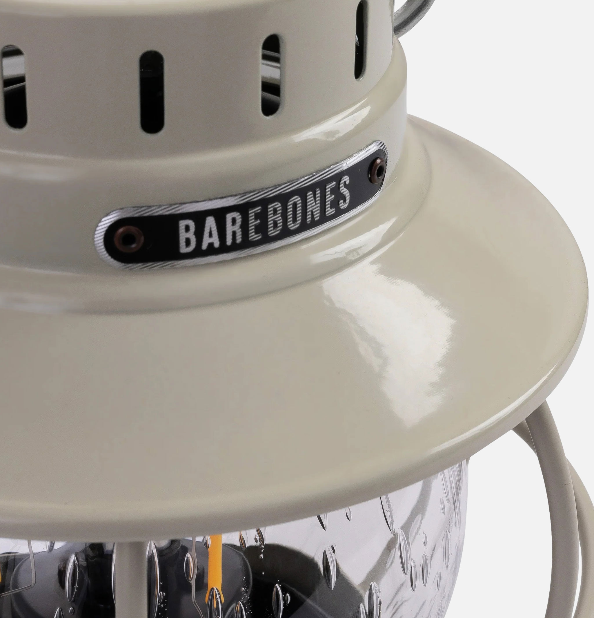Barebones Lanterne Railroad Blanc