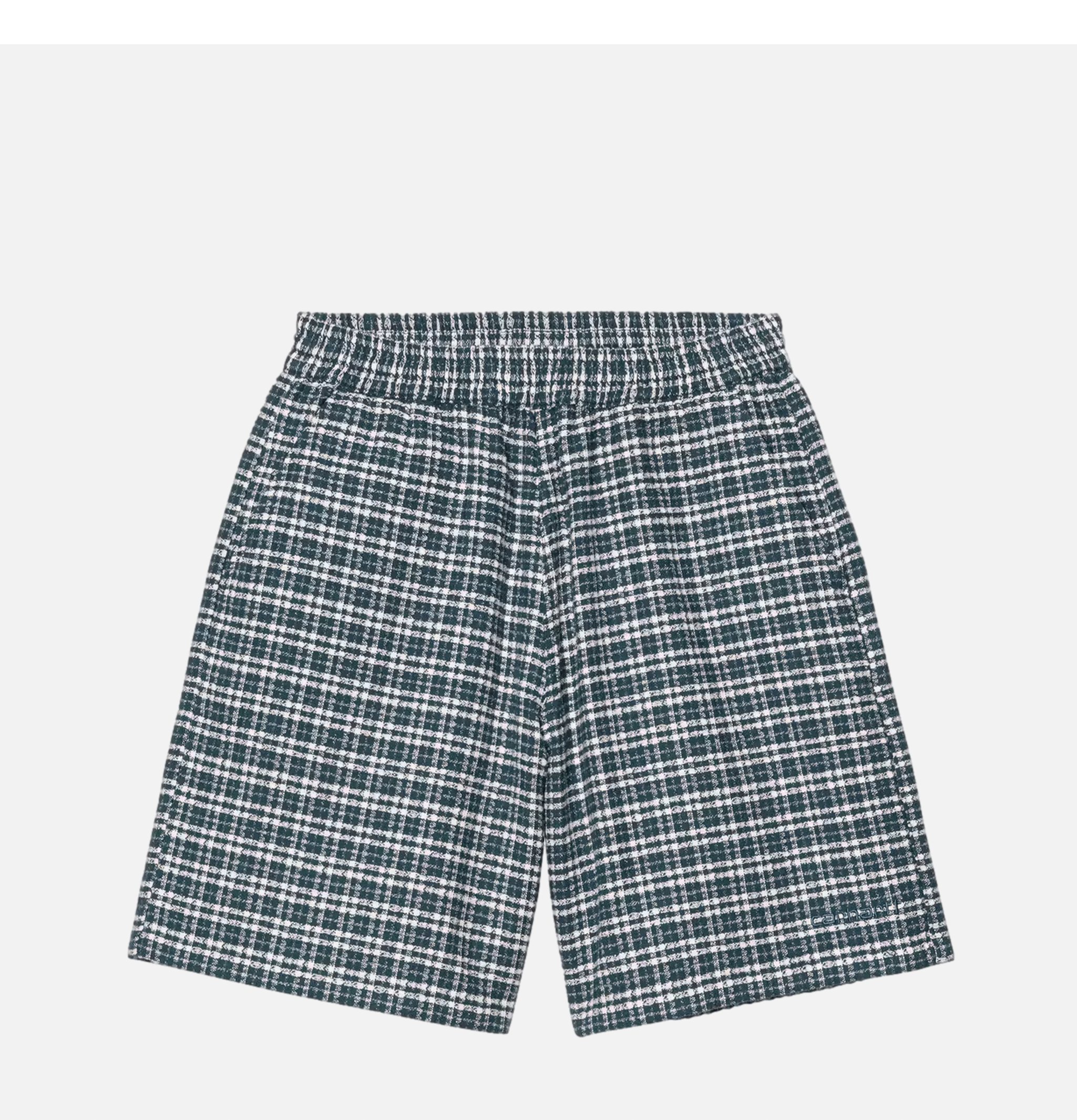 Carhartt WIP Short Kander Check Blue River