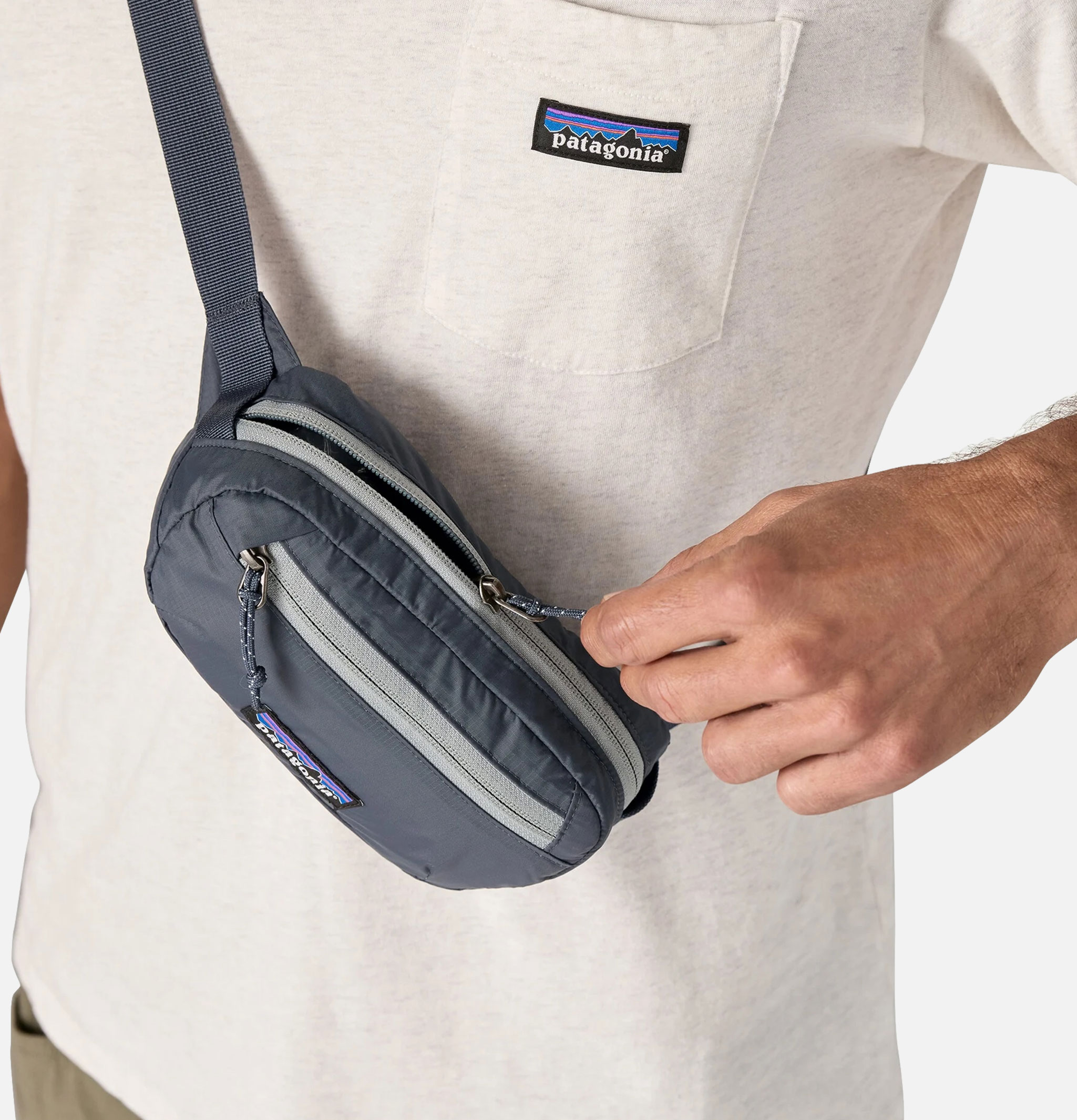 Patagonia Sac Banane Terravia Mini Hip Pack Smolder Blue