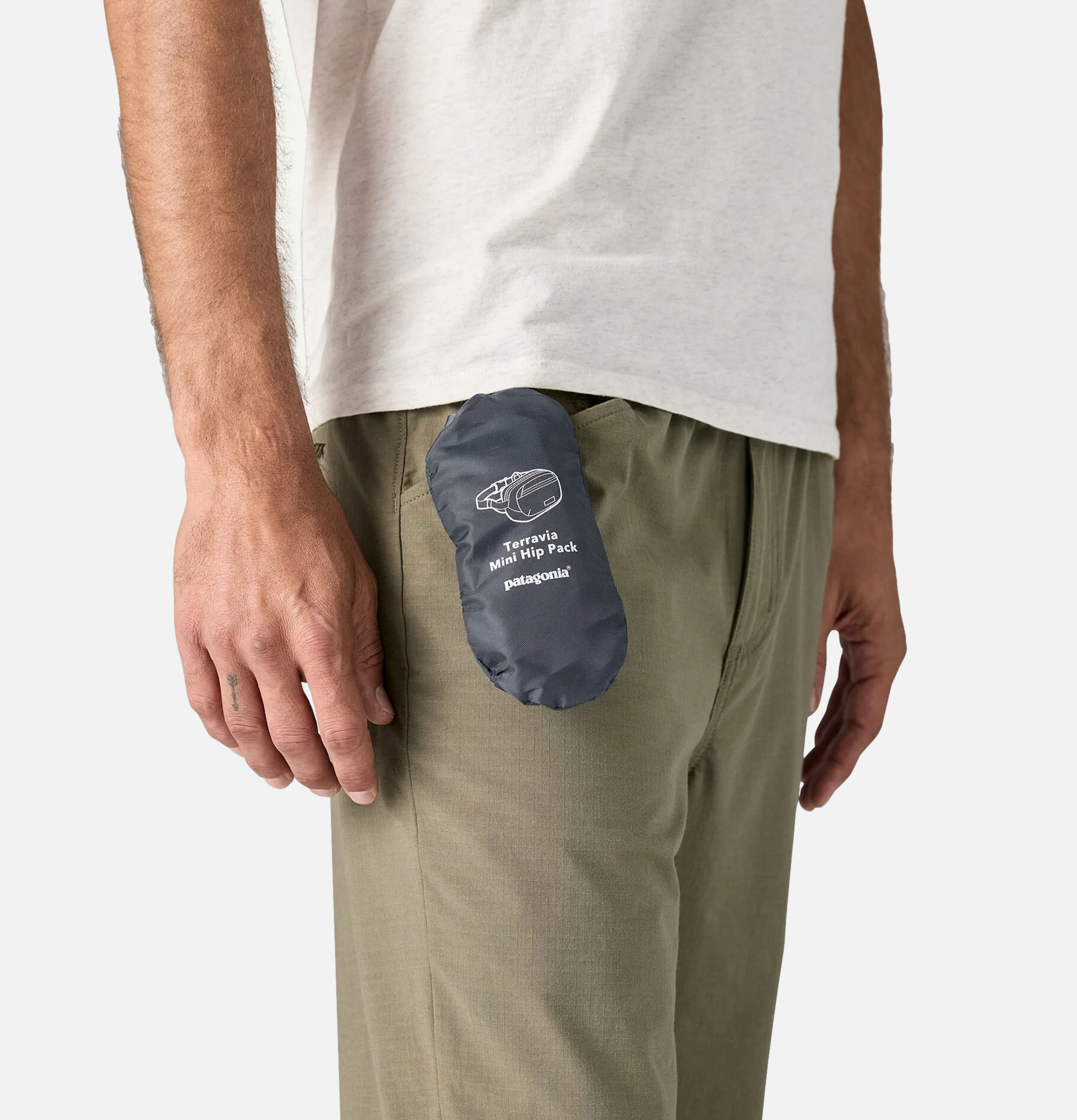 Patagonia Terravia Mini Hip Pack Smolder Blue
