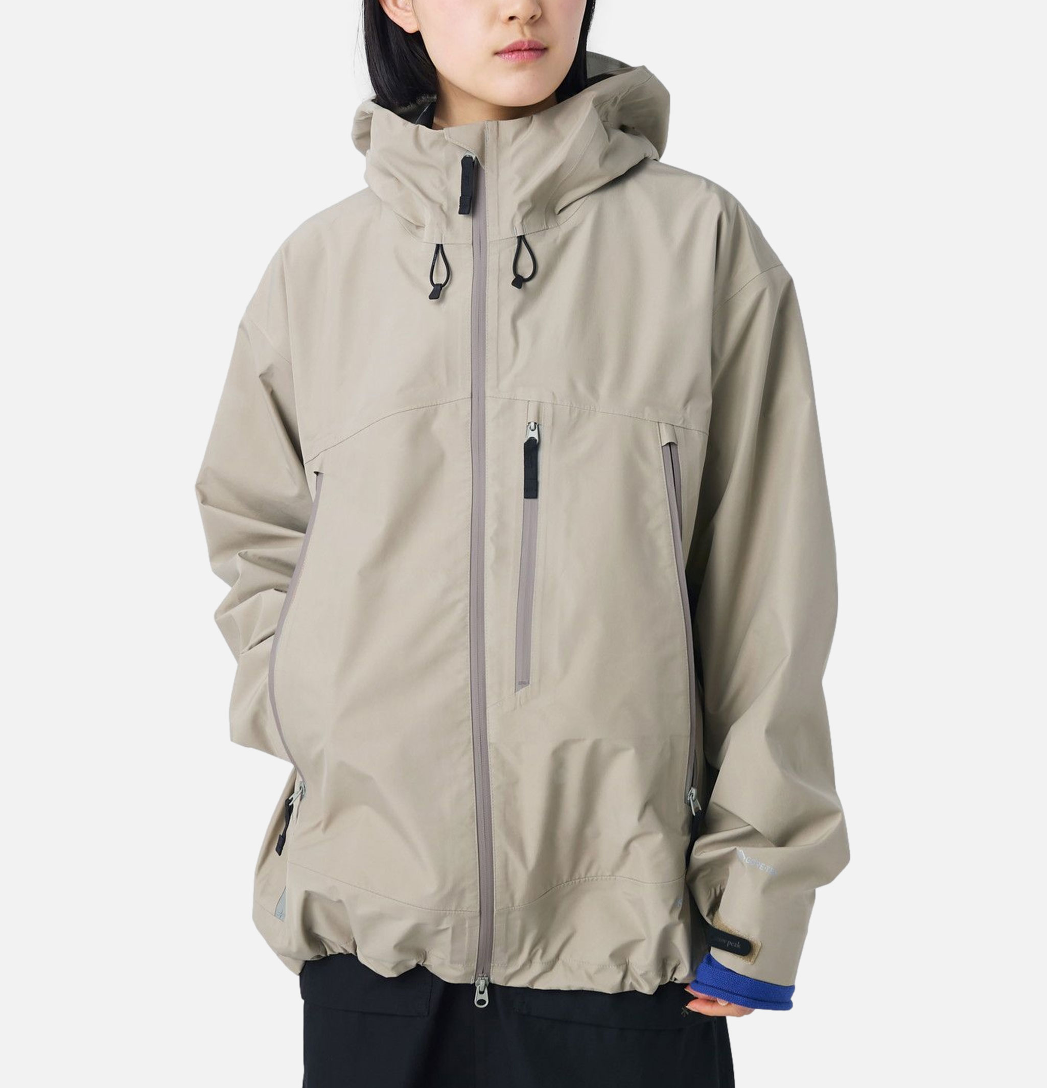 Veste Snow Peak GORE-TEX Rain Greige