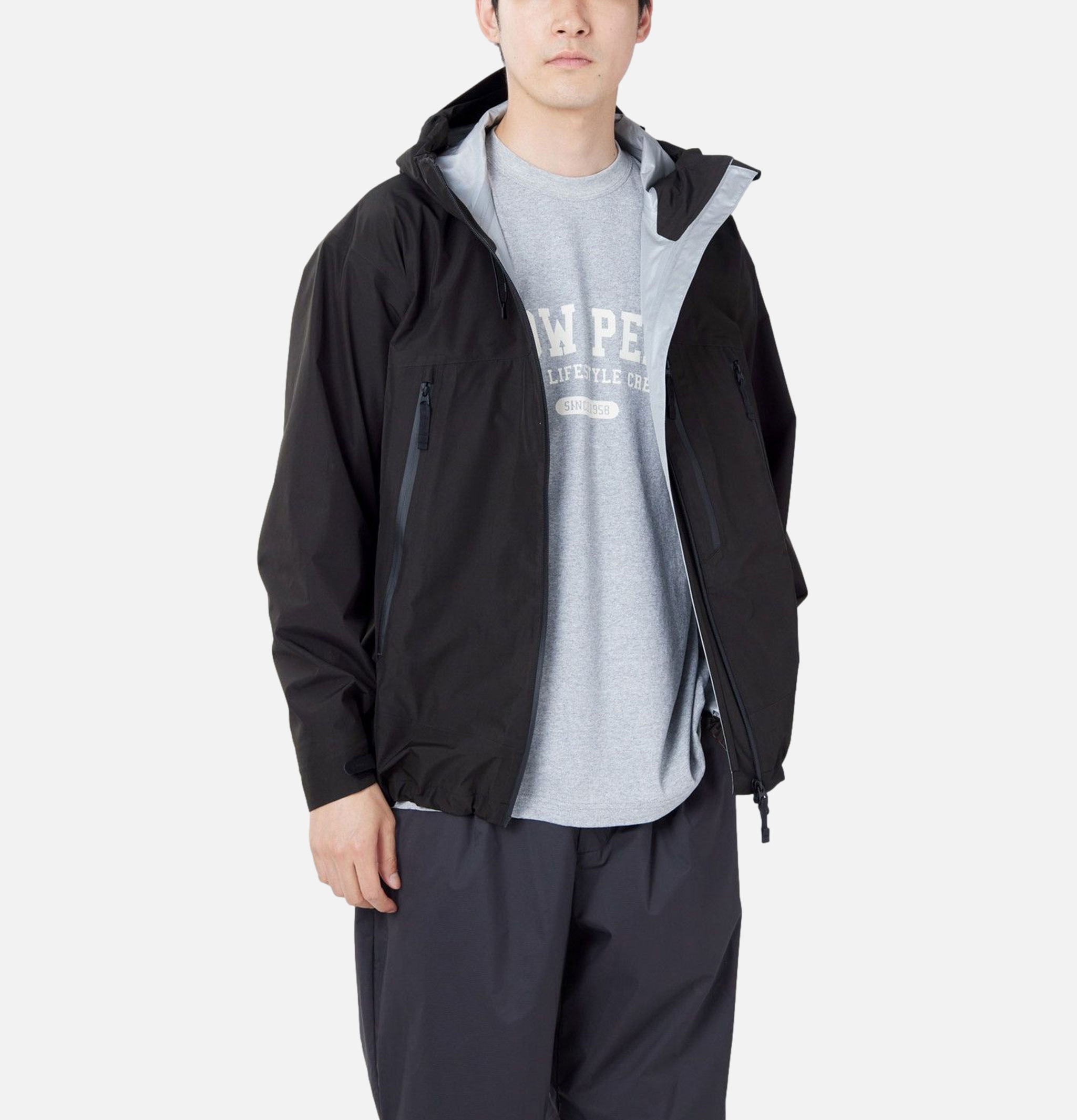 Veste Snow Peak GORE-TEX Rain Noir