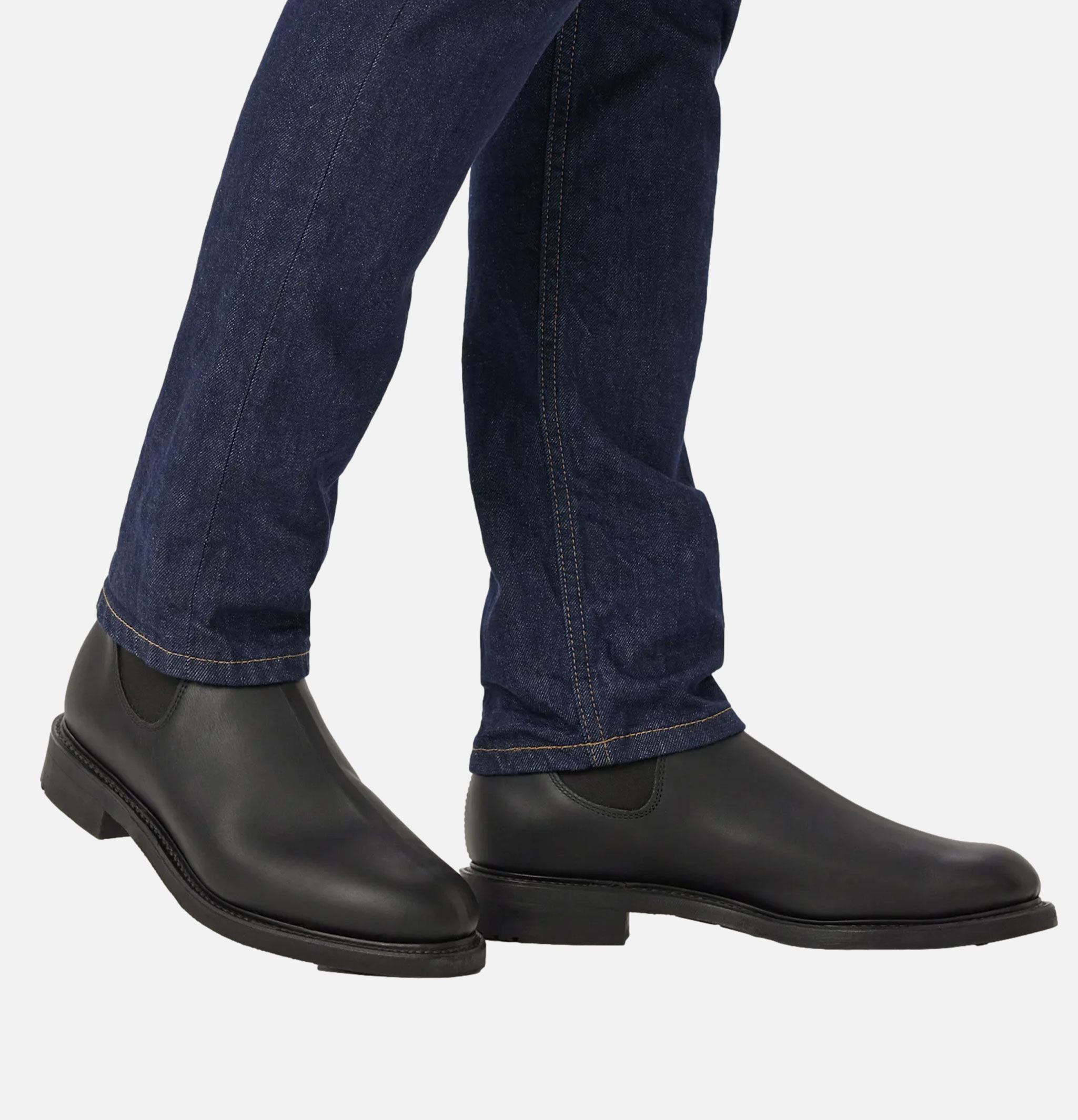 Bottes R.M. Williams Gardener Boots Black Leather.