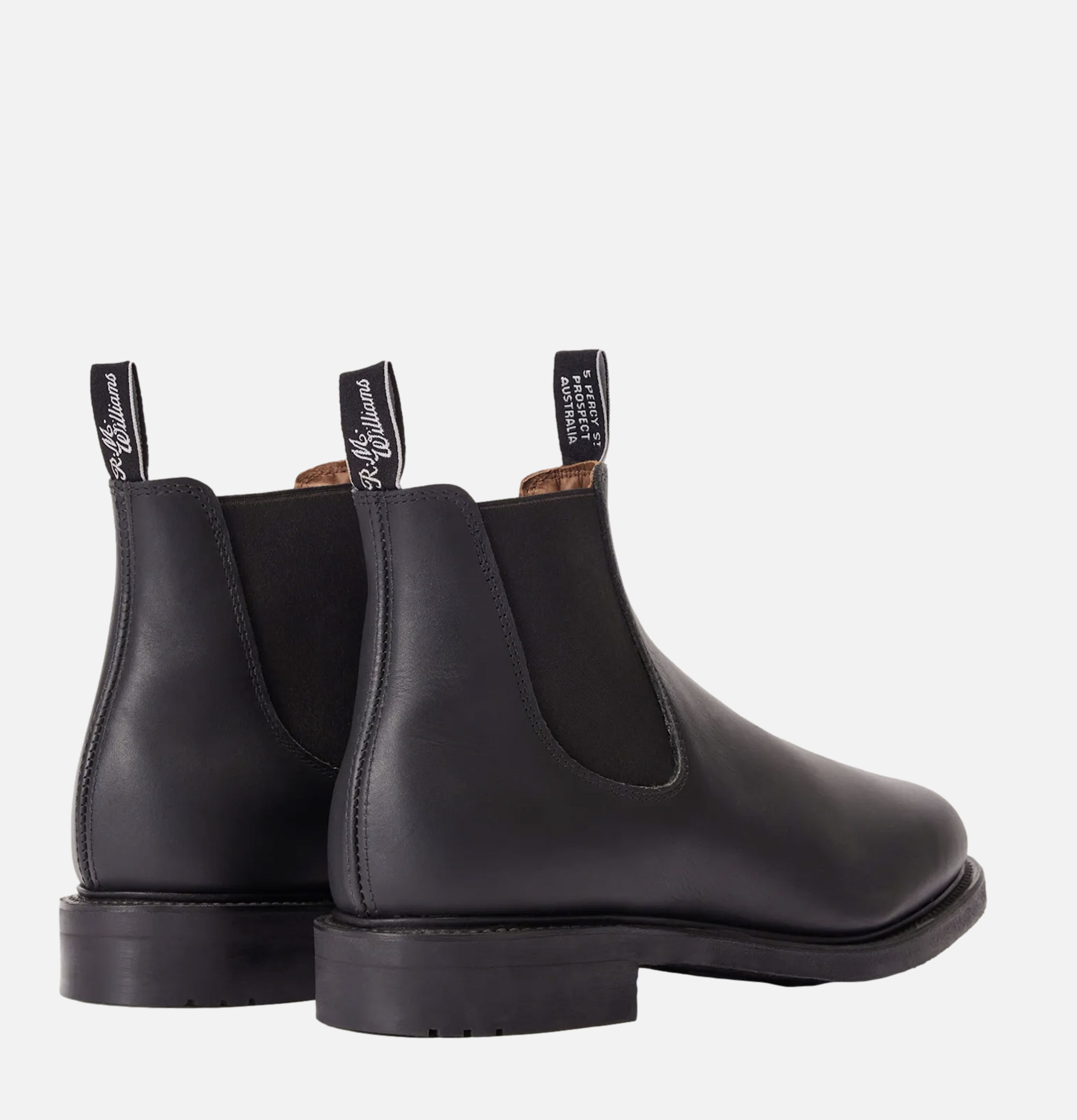 Bottes R.M. Williams Gardener Boots Black Leather.