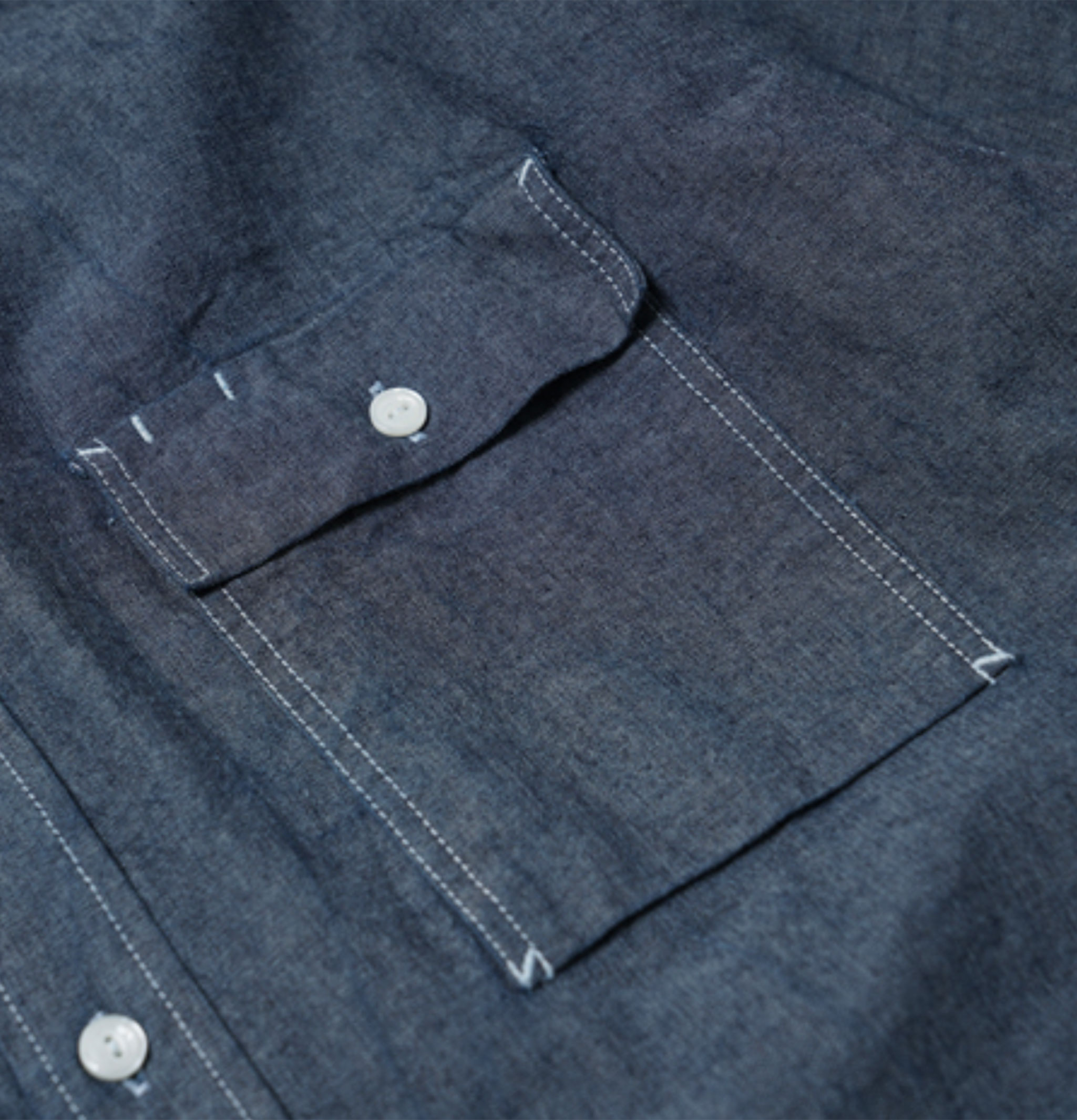 Frizmworks Chemise Cigarette Pocket Indigo