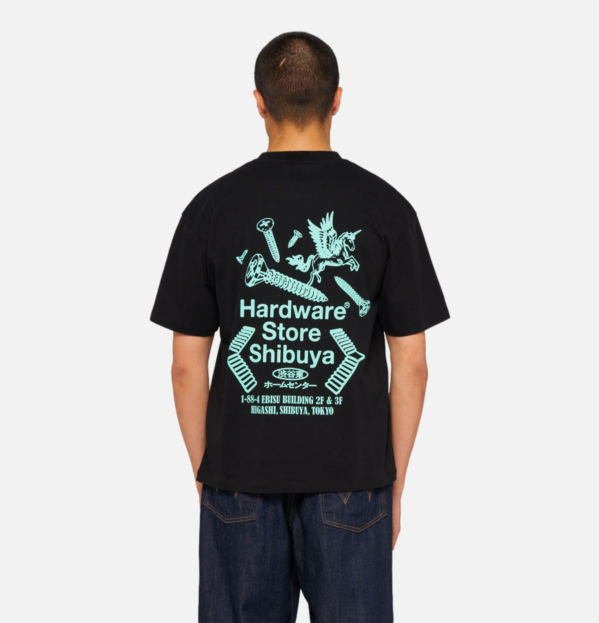 Edwin T-shirt Hardware Store Shibuya Noir