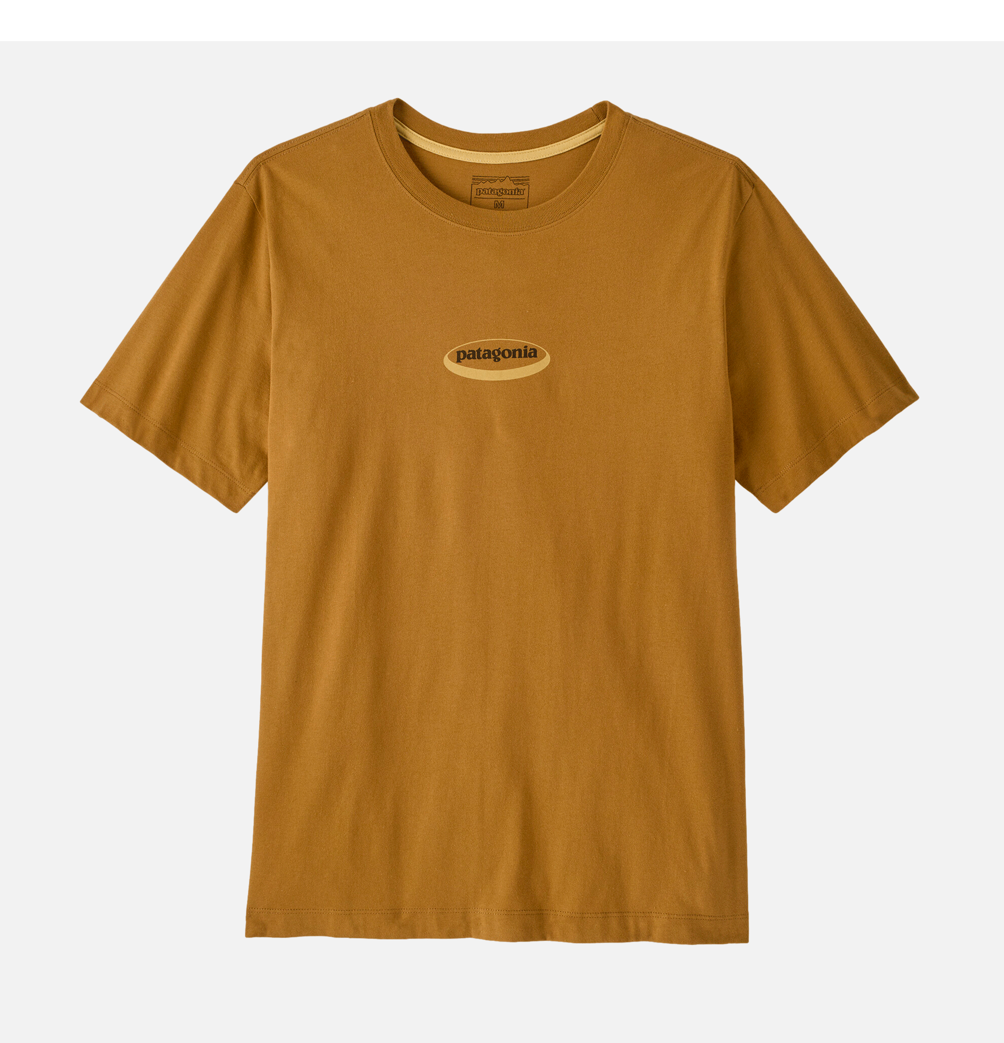 Patagonia 95 Oval Logo Tee Bobcat Brown