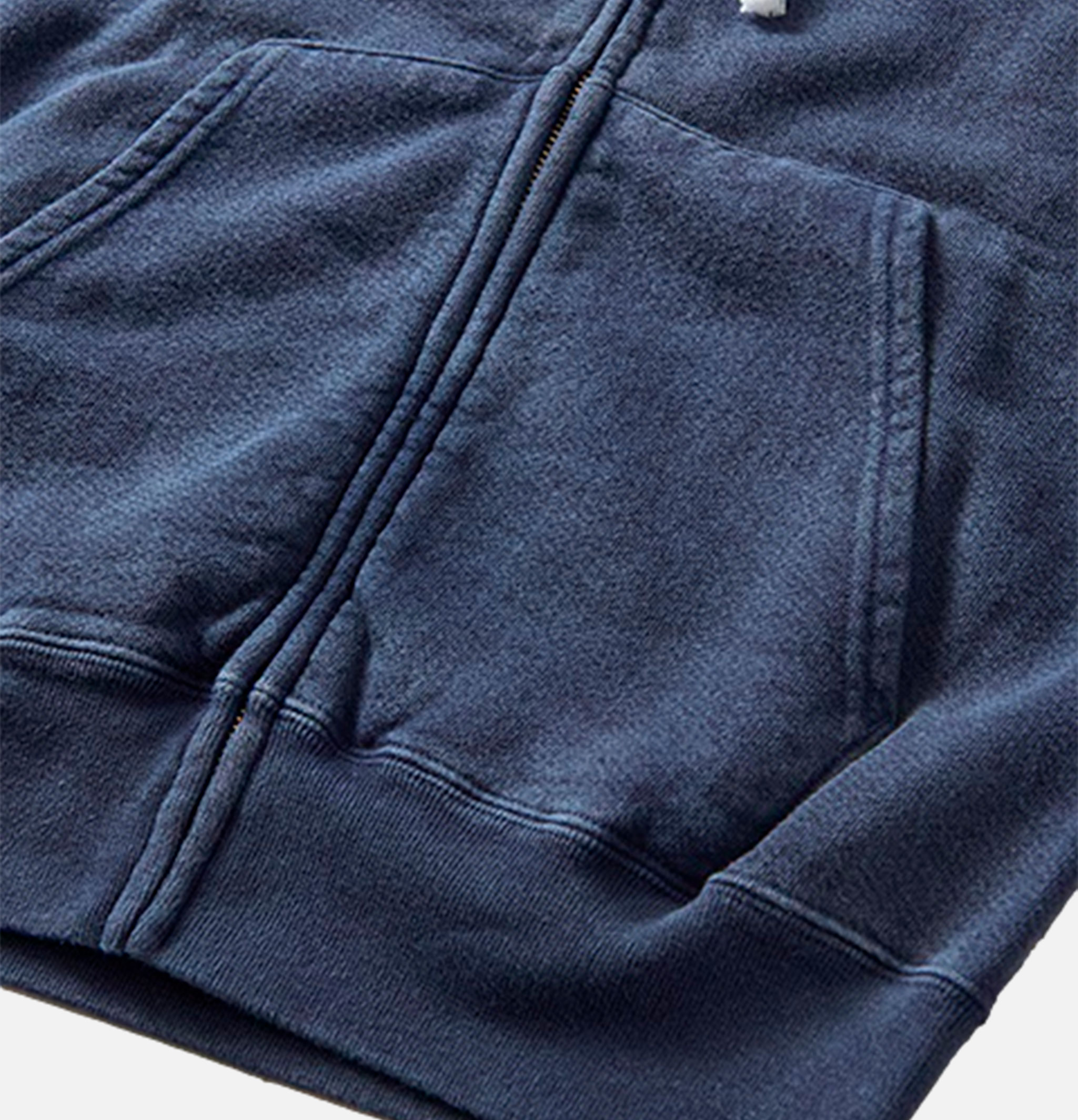 Good On Raglan Zip Hoody Navy