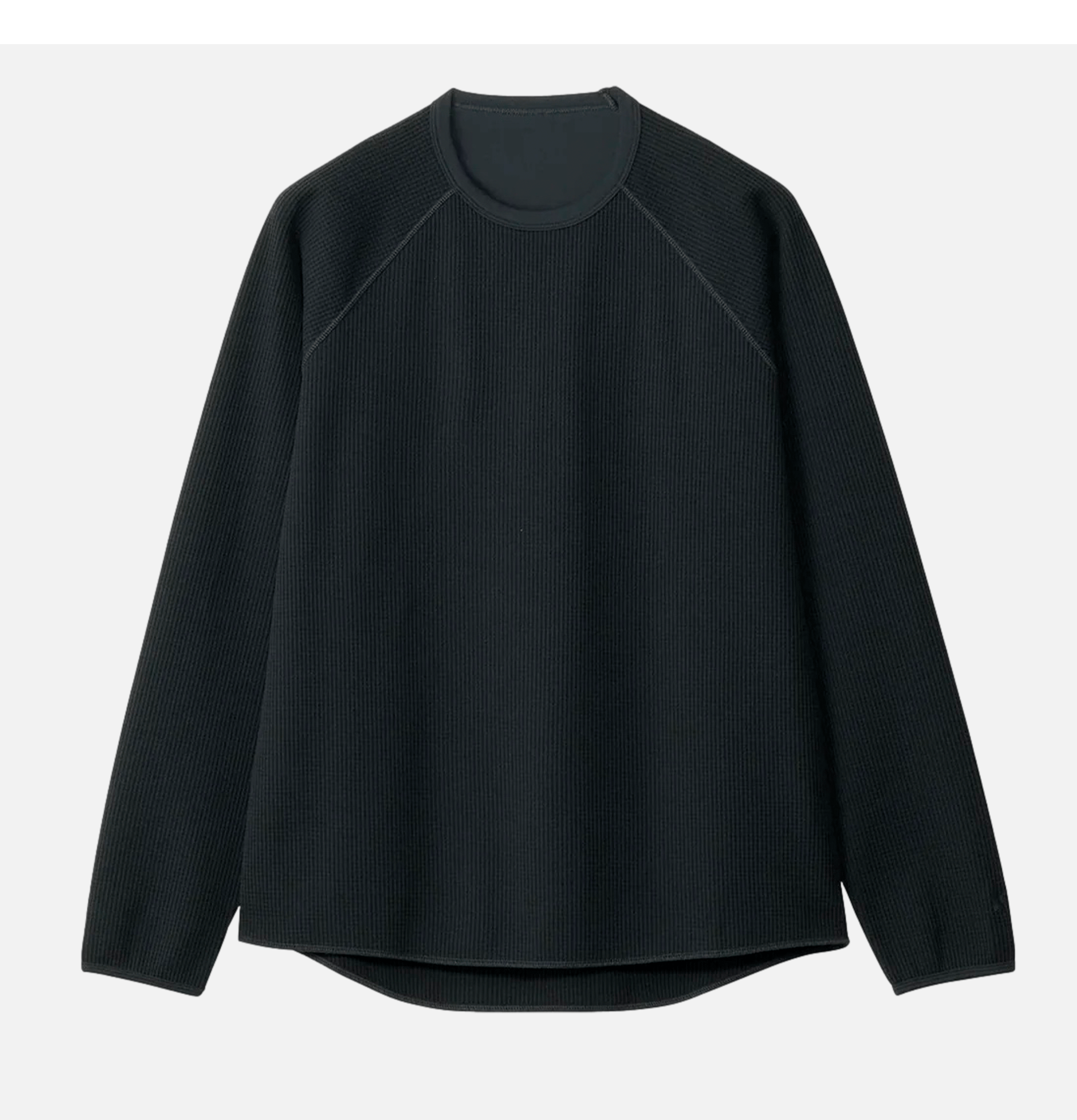 Goldwin Waffle Light L/s T-shirt Black